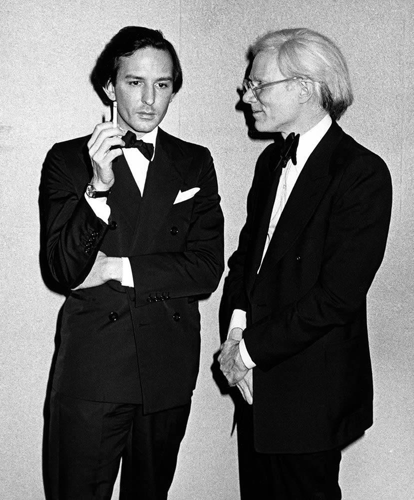 Ron Galella, Andy Warhol & Fred Hughes, New York, 1975