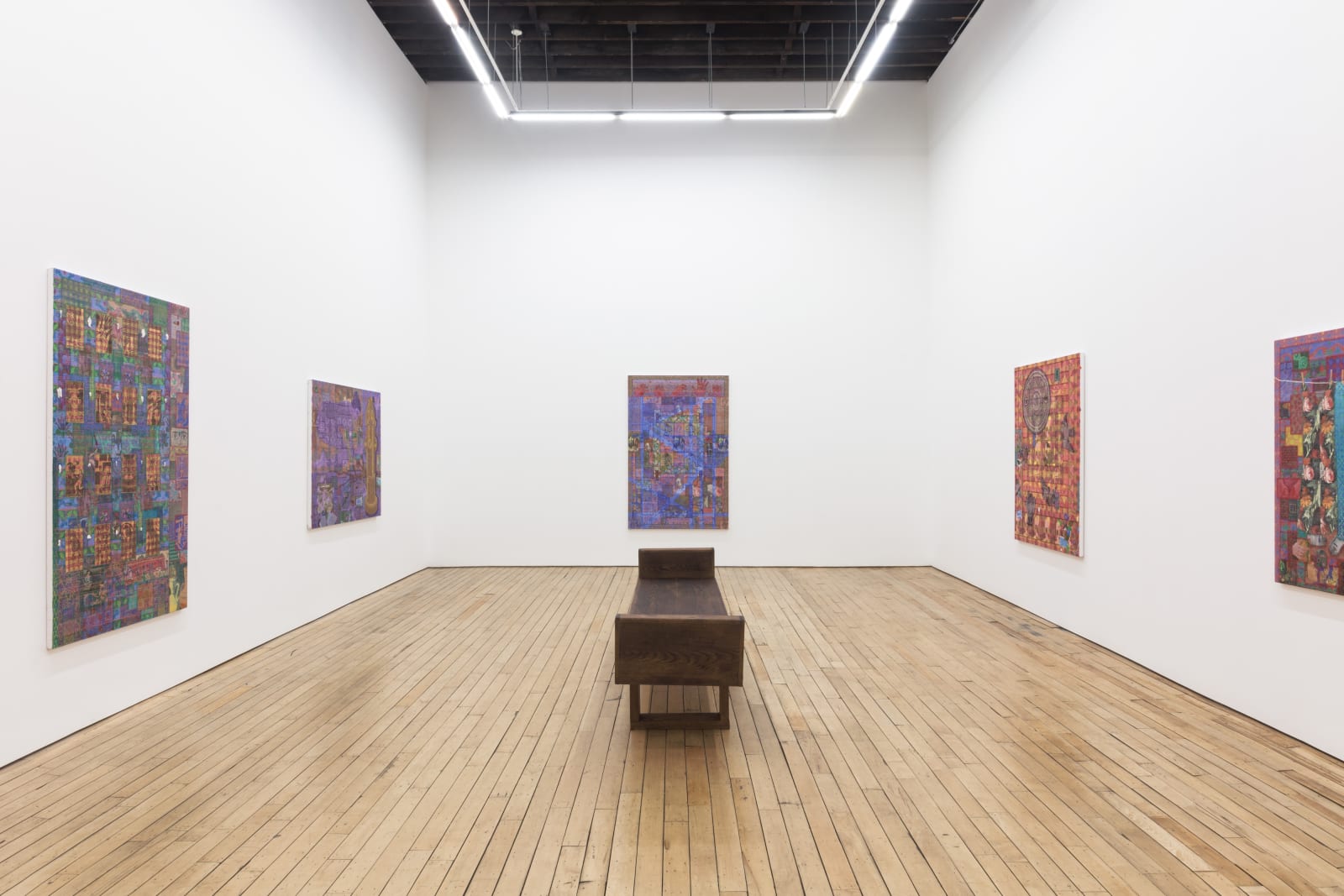 Installation view of Talia Levitt: Schmatta at Rachel Uffner Gallery, New York, 2023 Courtesy of Rachel Uffner Gallery, New York