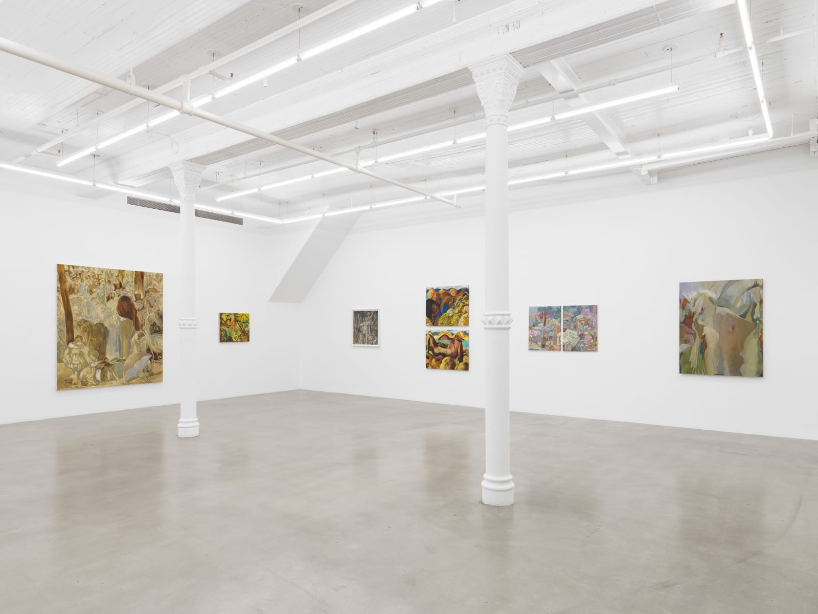 Installation View, Arcadia and Elsewhere. Courtesy James Cohan, New York. Photo by Dan Bradica