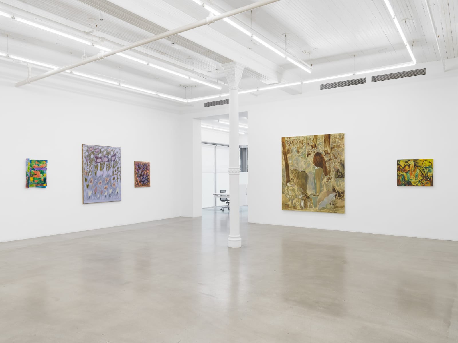 Installation View, Arcadia and Elsewhere. Courtesy James Cohan, New York. Photo by Dan Bradica