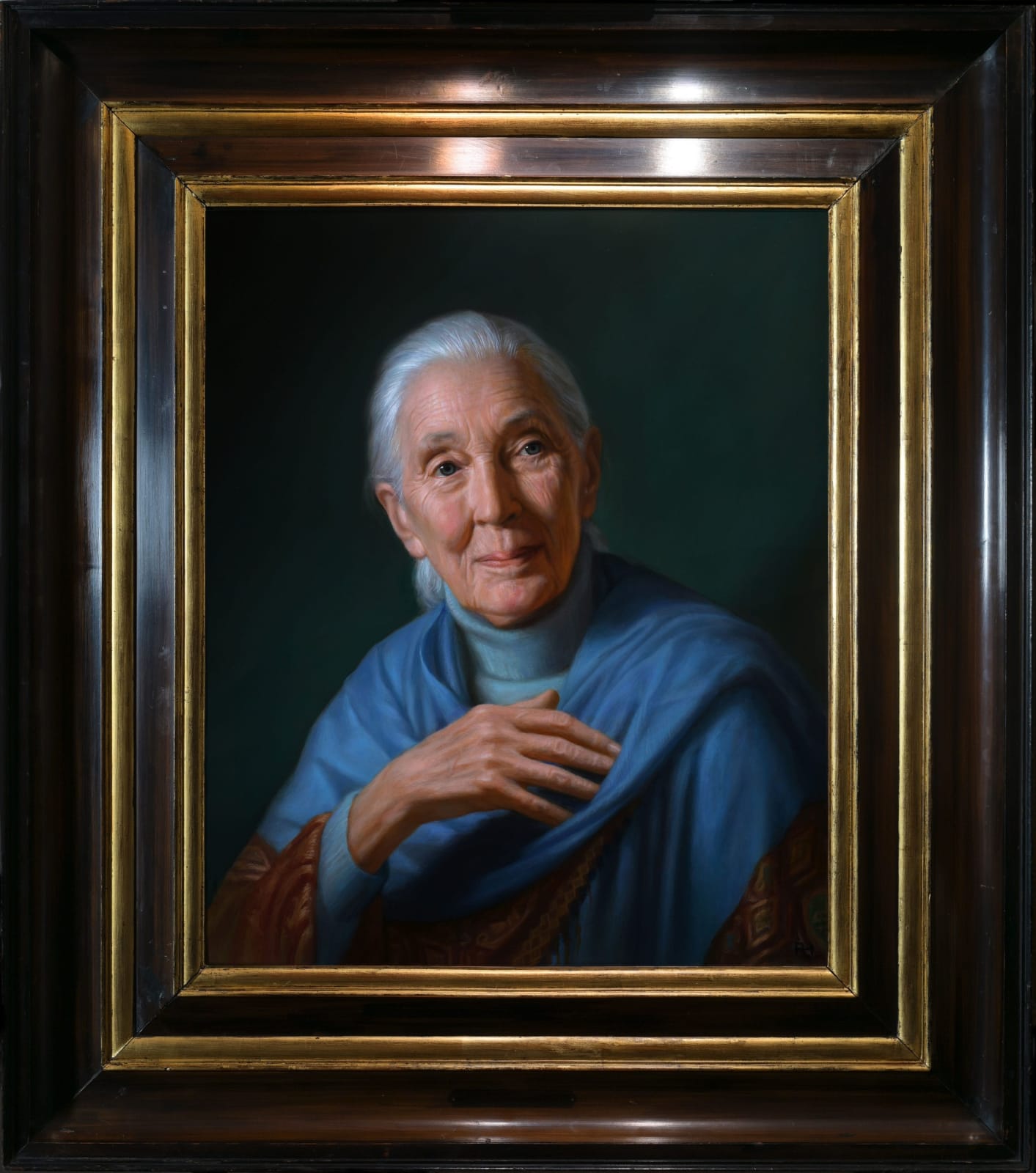 Jane Goodall: Study in Blue