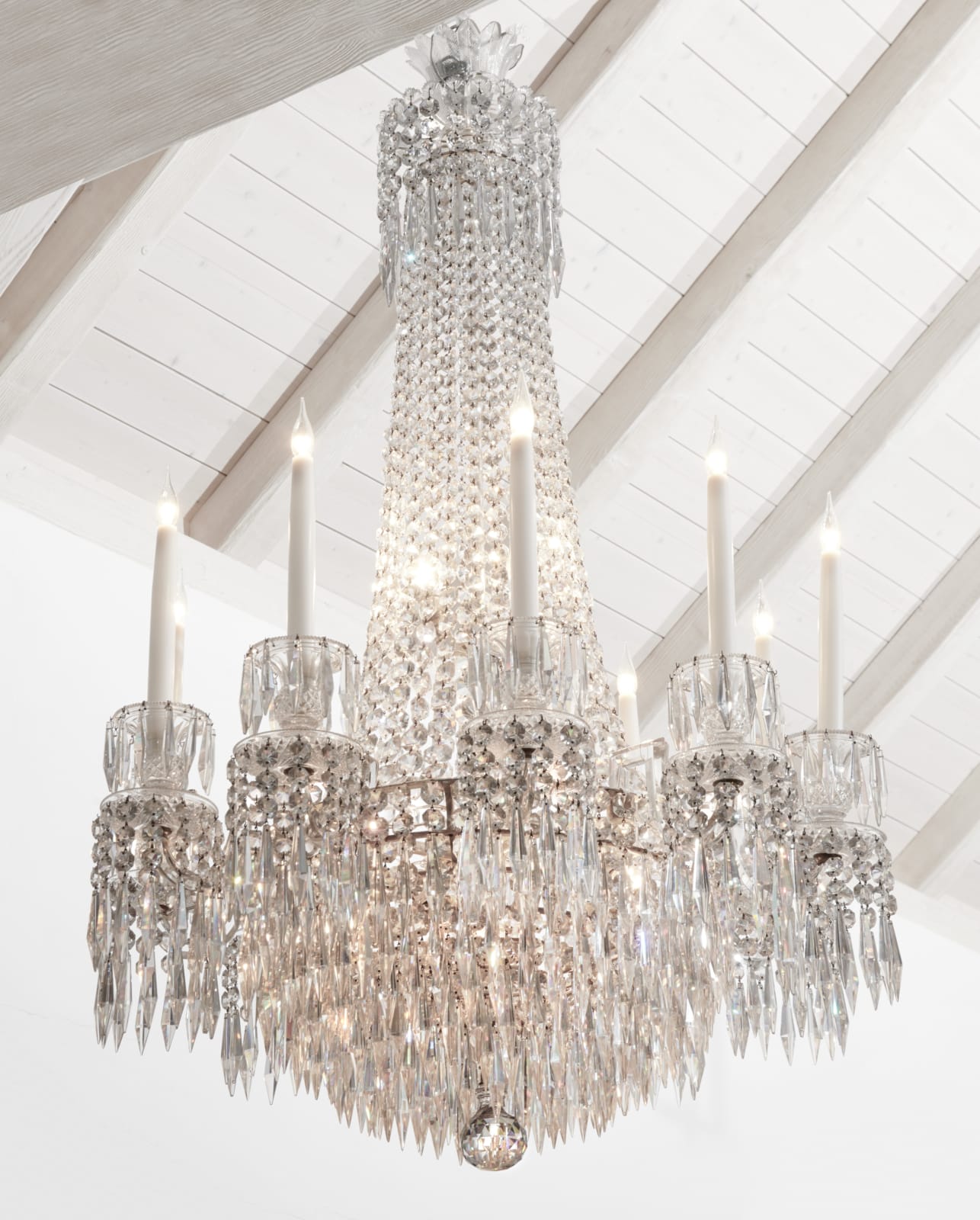 Unknown, A Regency ten-light chandelier , English, date circa 1810