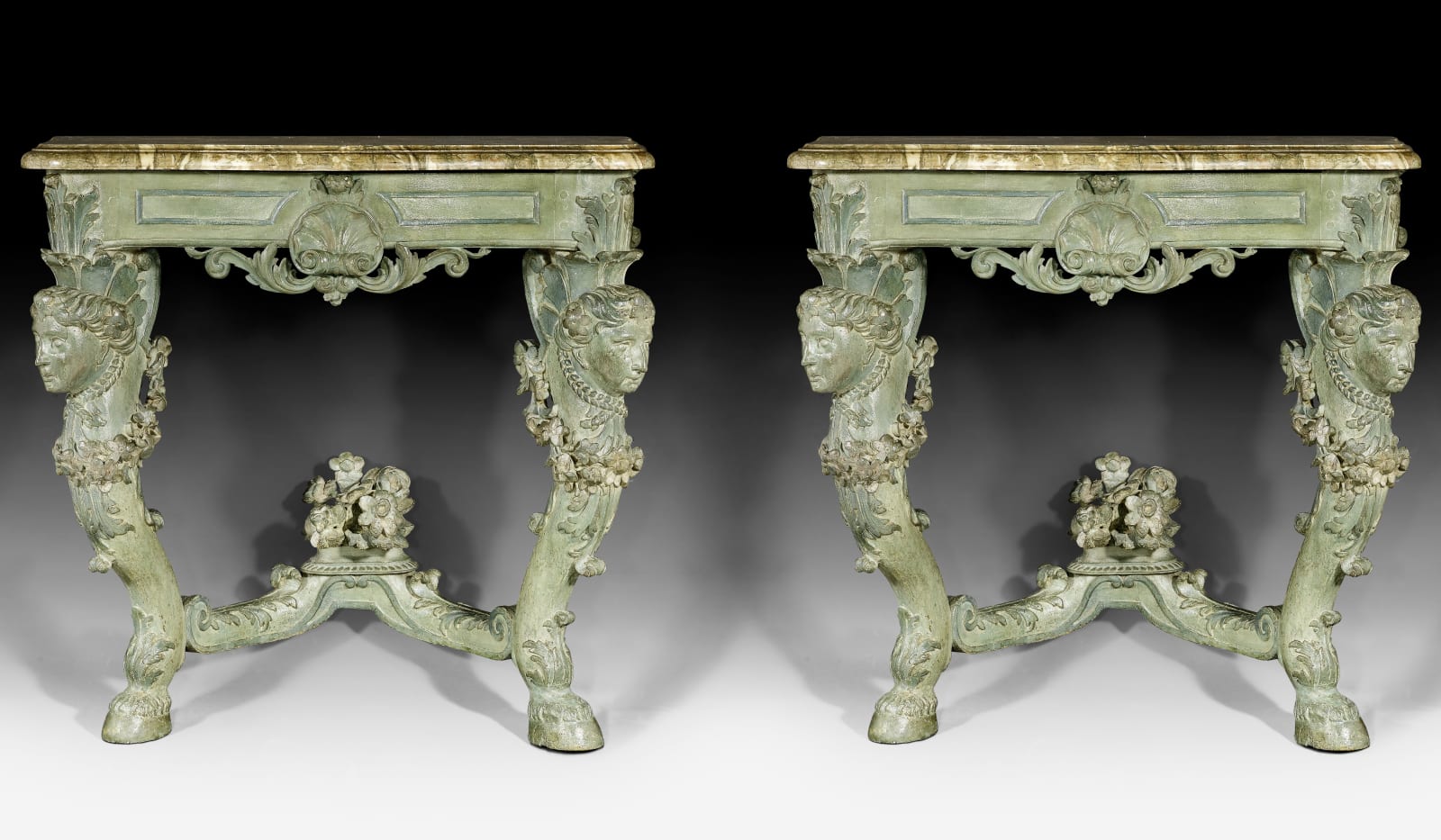 Unknown, A pair of consoles