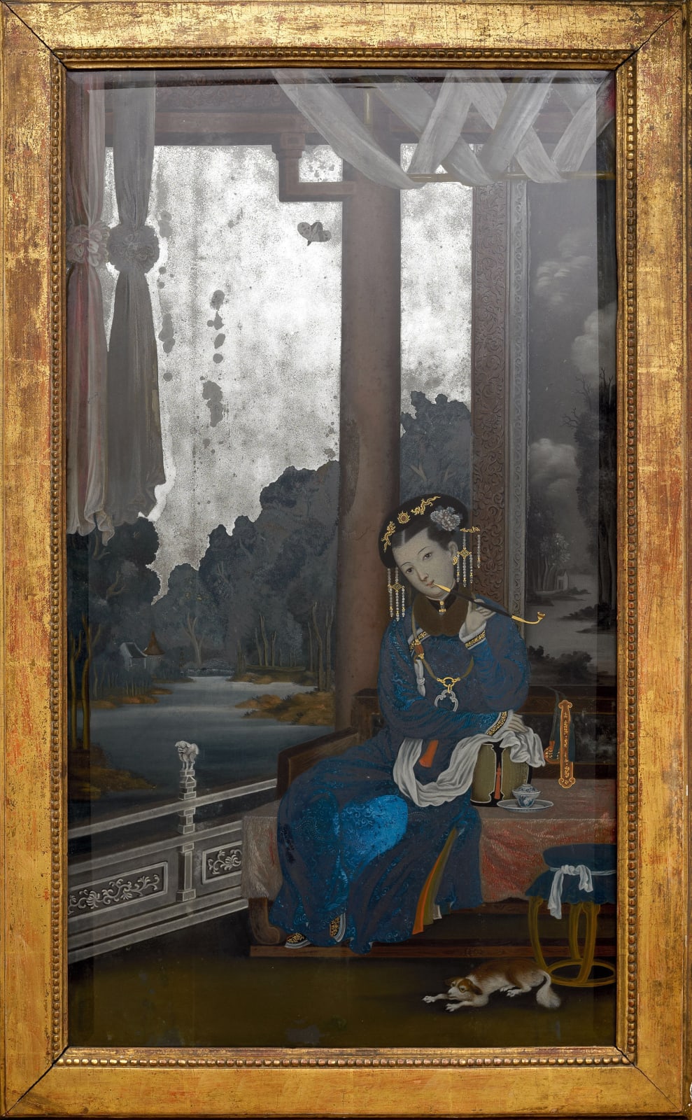 Unknown, A late Qianlong period painting, Late Qianlong period