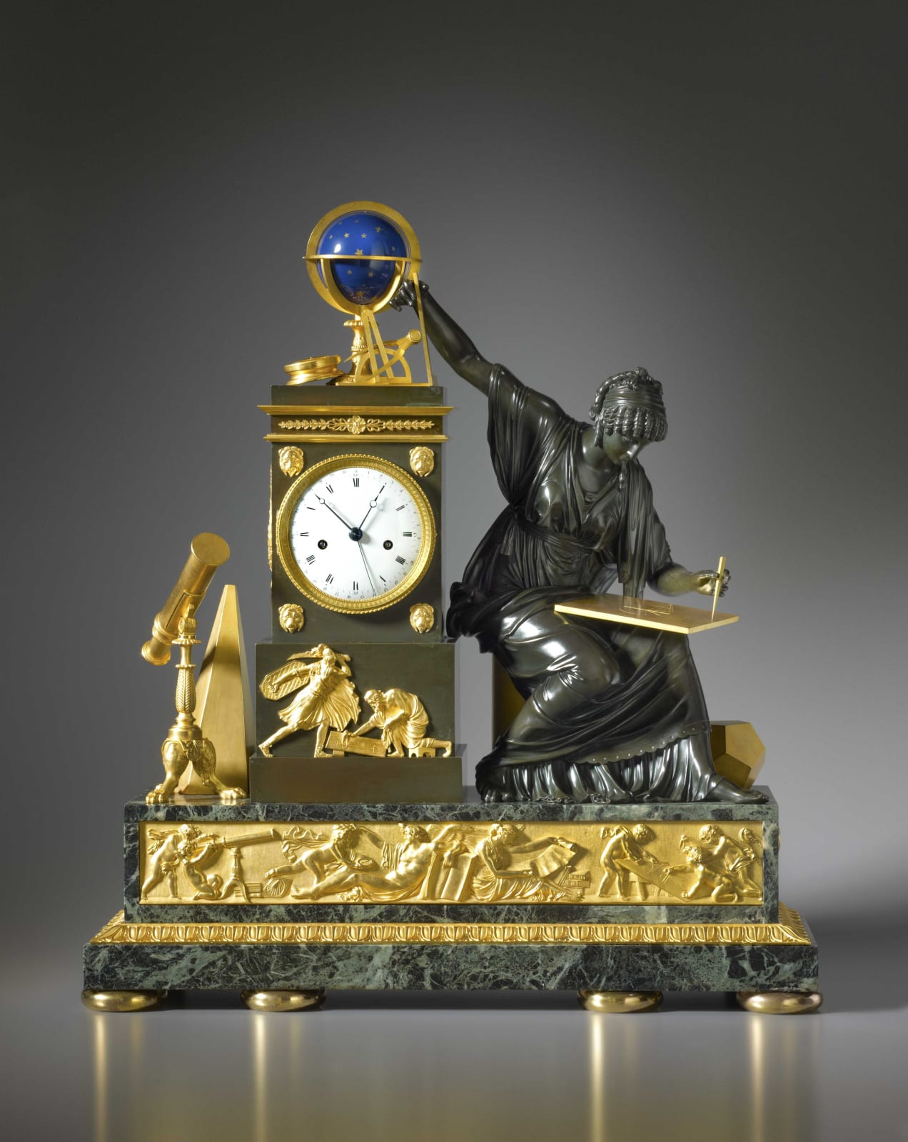 Unknown, A Louis XVI mantel clock , Paris, date circa 1775-85