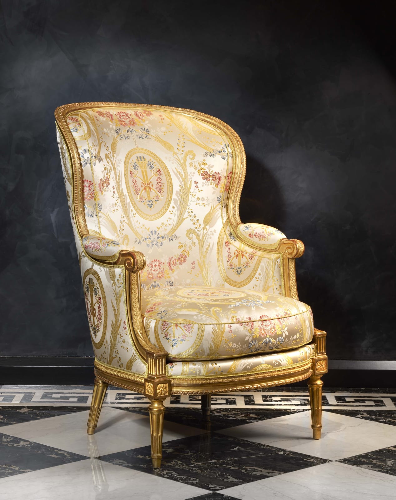 Georges Jacob, A Louis XVI bergère à la Reine by Georges Jacob , Paris, date circa 1770-75