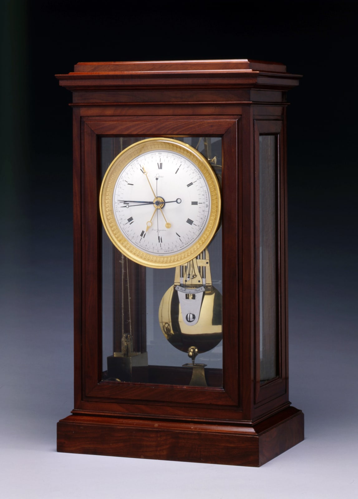 Pierre-Claude Lépine (Raguet-), An Empire astronomical precision table regulator by Pierre-Claude Lépine, Paris, date circa 1805-09