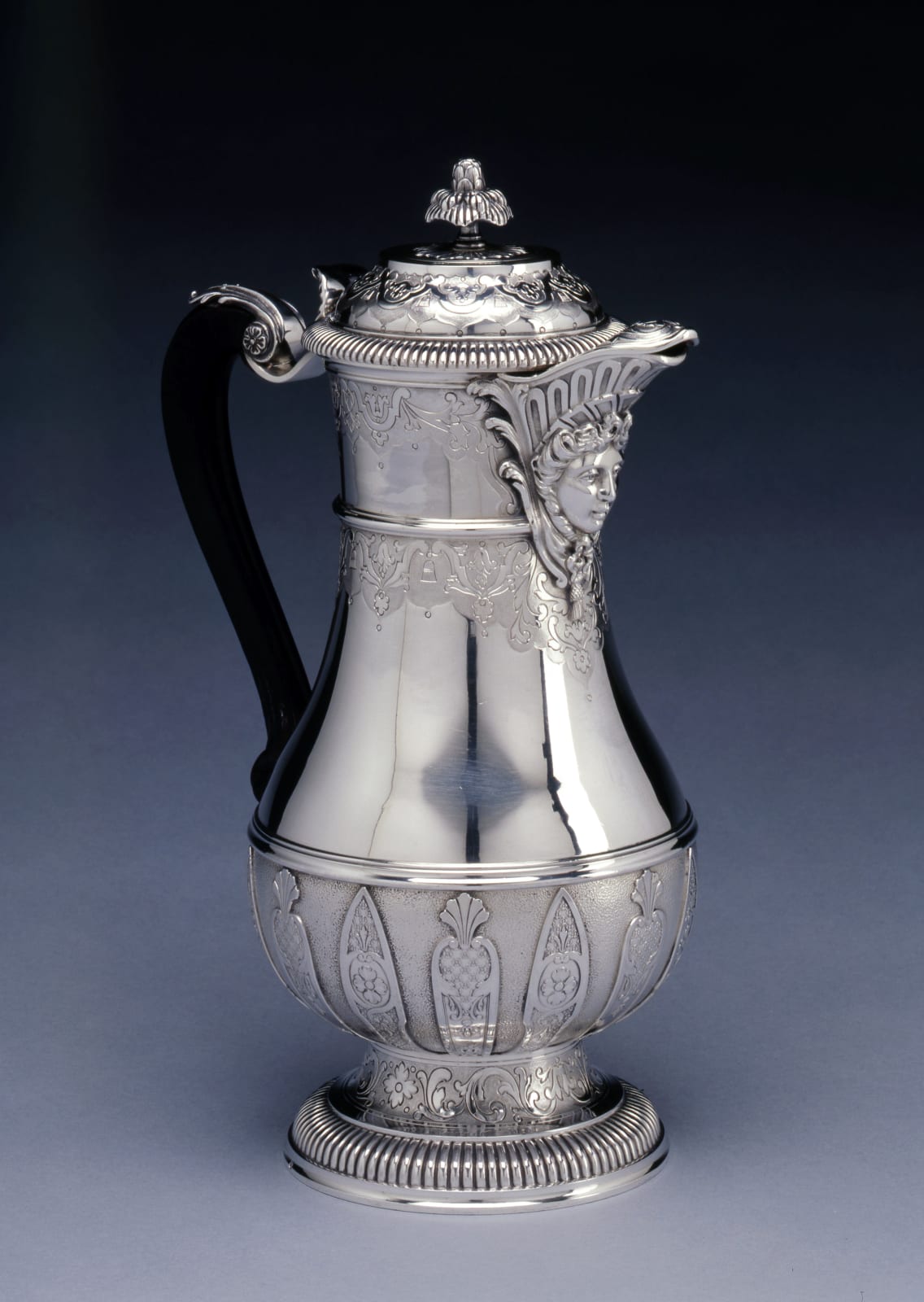 Ernest Cardeilhac, A French Regency style coffee -pot by Cardeilhac, Paris, date circa 1890
