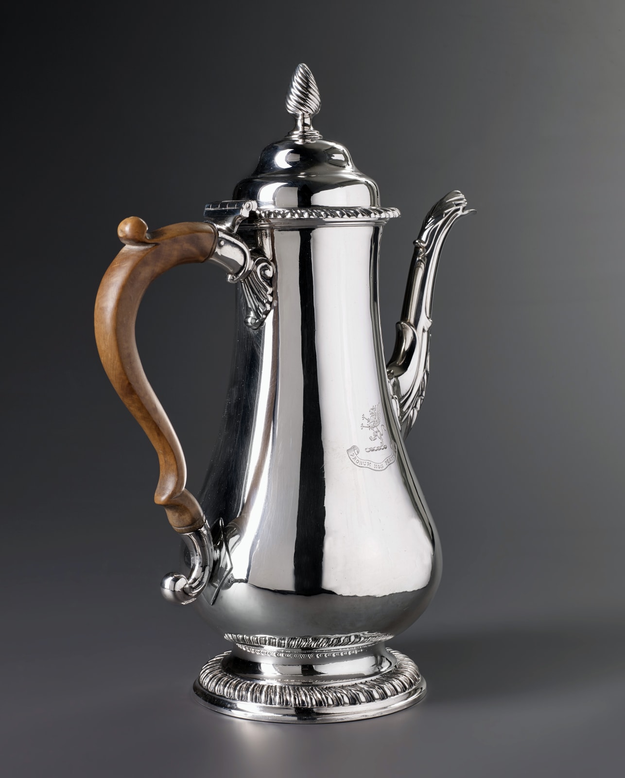 William Tuite, A George III coffee-pot by William Tuite, London, 1772