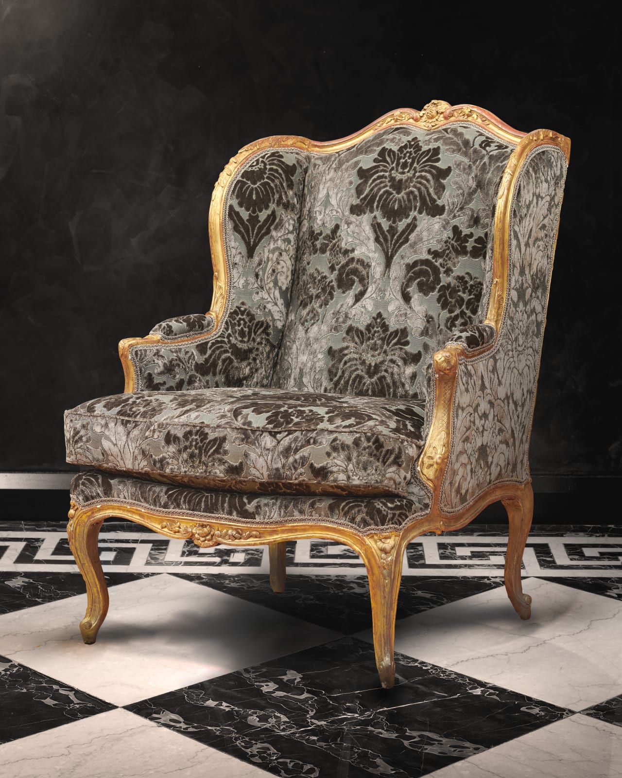 Nicolas Heurtaut, A Louis XV bergère à oreille by Nicolas Hertaut, Paris, date circa 1755
