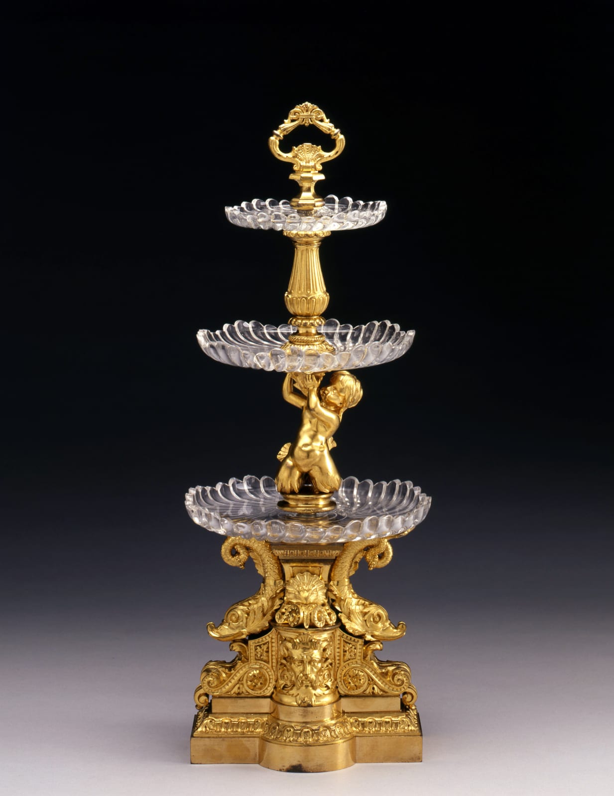 Thomire, A Restauration sweet-meat stand piece stamped by Thomire, Paris, date circa 1825-30