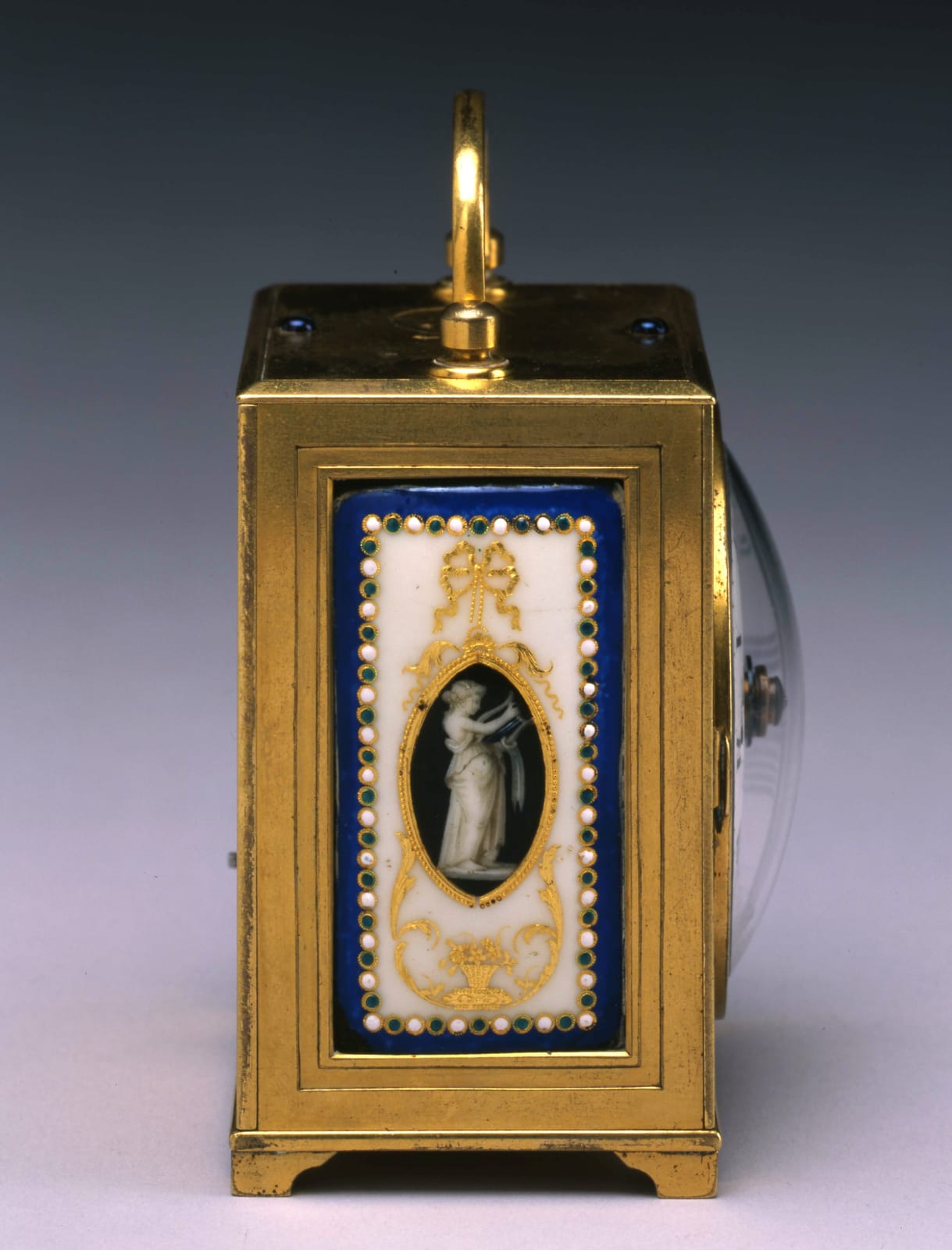 Antide Janvier, A Louis XVI miniature travelling clock by Antide Janvier, Paris, date circa 1785