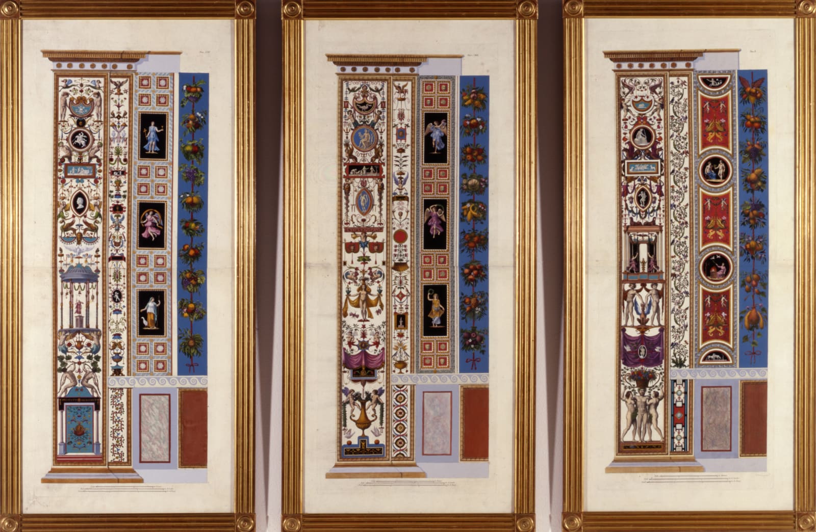 Giovanni Ottaviani , 6 Decorative panels from