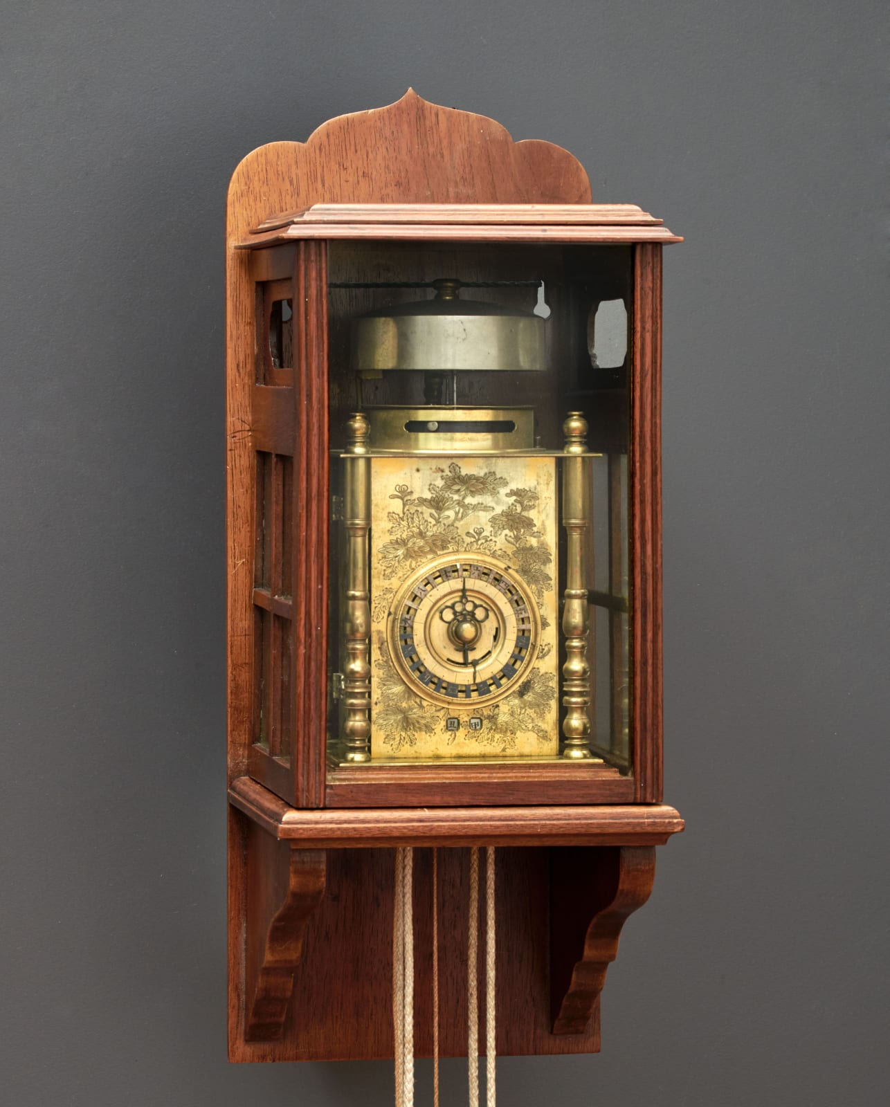 Unknown, A Japanese hour striking weight-driven Yagura-dokei lantern bracket clock, Japan, date circa 1830