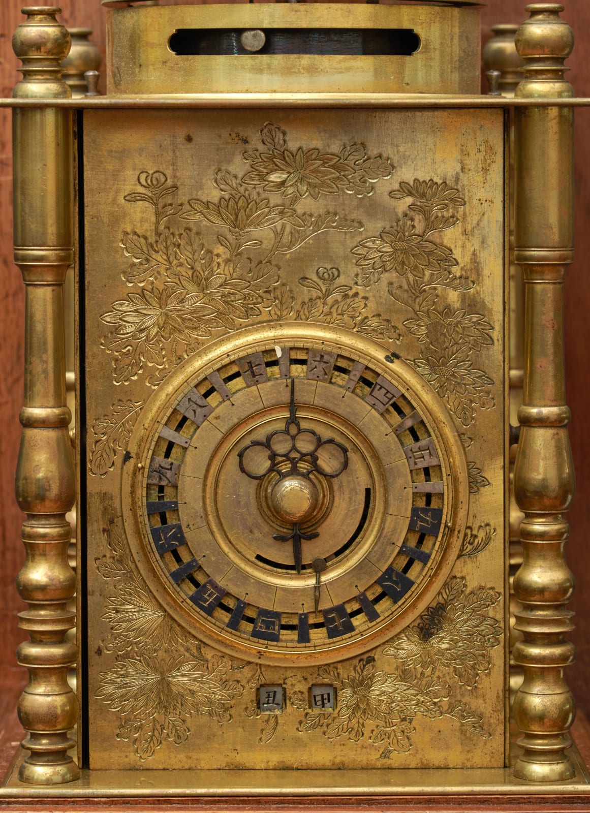 Unknown, A Japanese hour striking weight-driven Yagura-dokei lantern bracket clock, Japan, date circa 1830