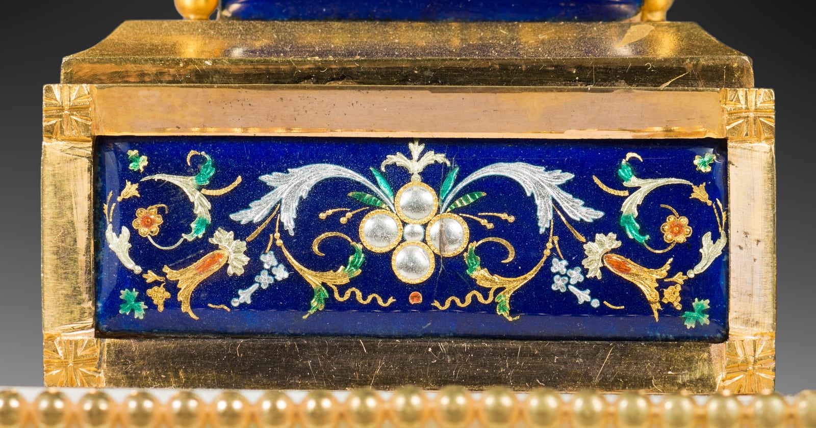 Julien Béliard, A late 18 th Century striking skeleton clock with Revolutionary time and remontoire by Julien Beliard, the enamels by Joseph Coteau, Paris, date 1794