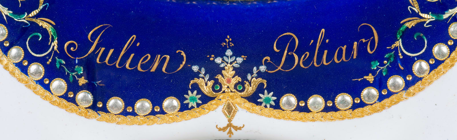 Julien Béliard, A late 18 th Century striking skeleton clock with Revolutionary time and remontoire by Julien Beliard, the enamels by Joseph Coteau, Paris, date 1794
