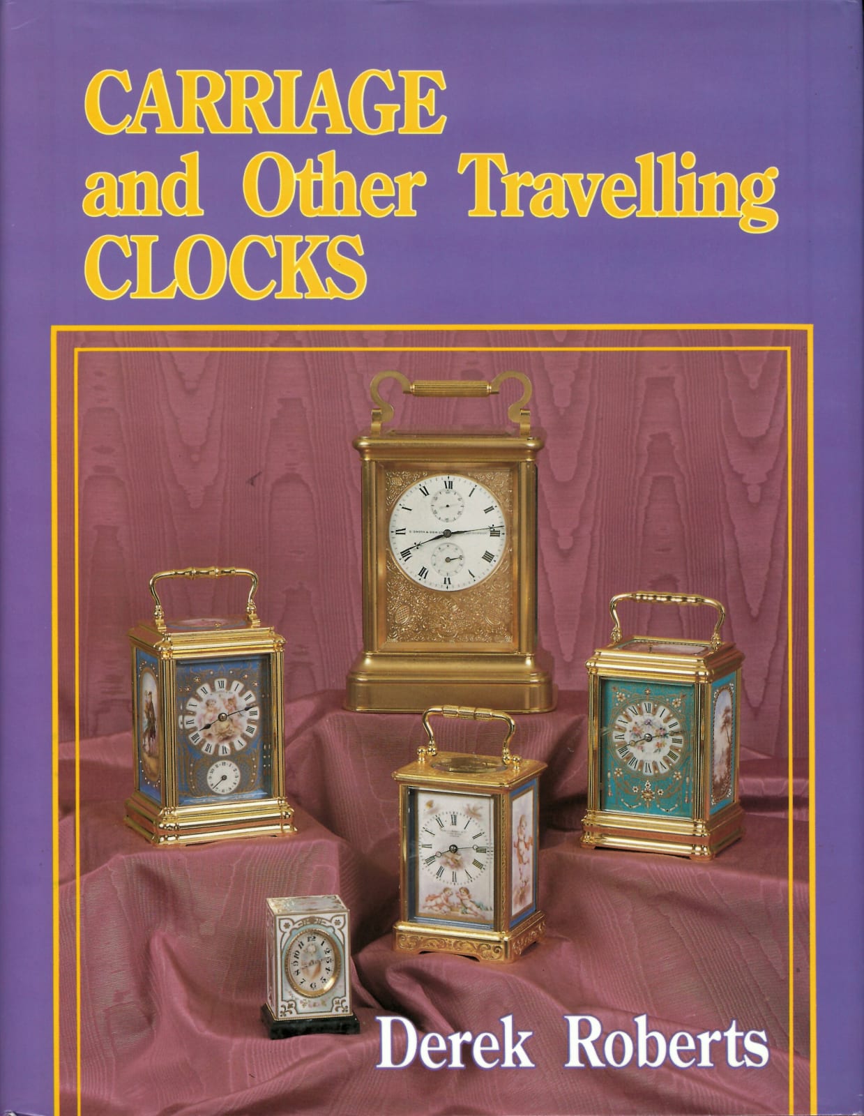 Joseph and Henry Jump, A late 19th century humpback travelling clock with moonphase by Jump, circa 1892