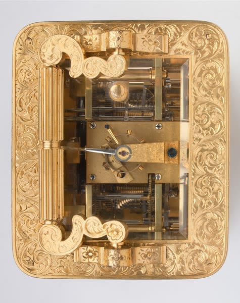 John Barwise , A striking carriage clock by John Barwise, London, date circa 1840