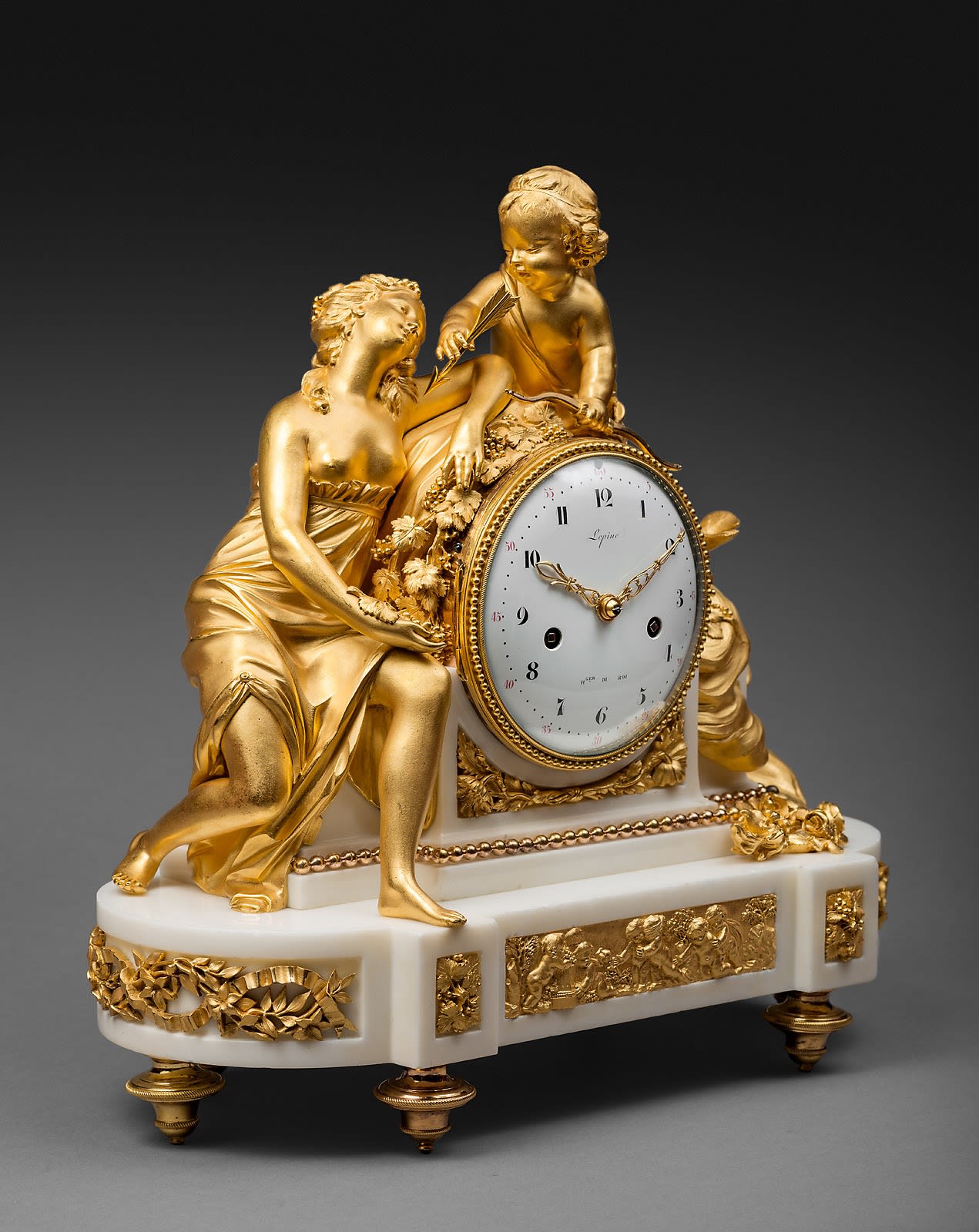 Jean-Antoine Lépine , A Louis XVI mantel clock by Jean-Antoine Lépine, Paris, date circa 1775-80