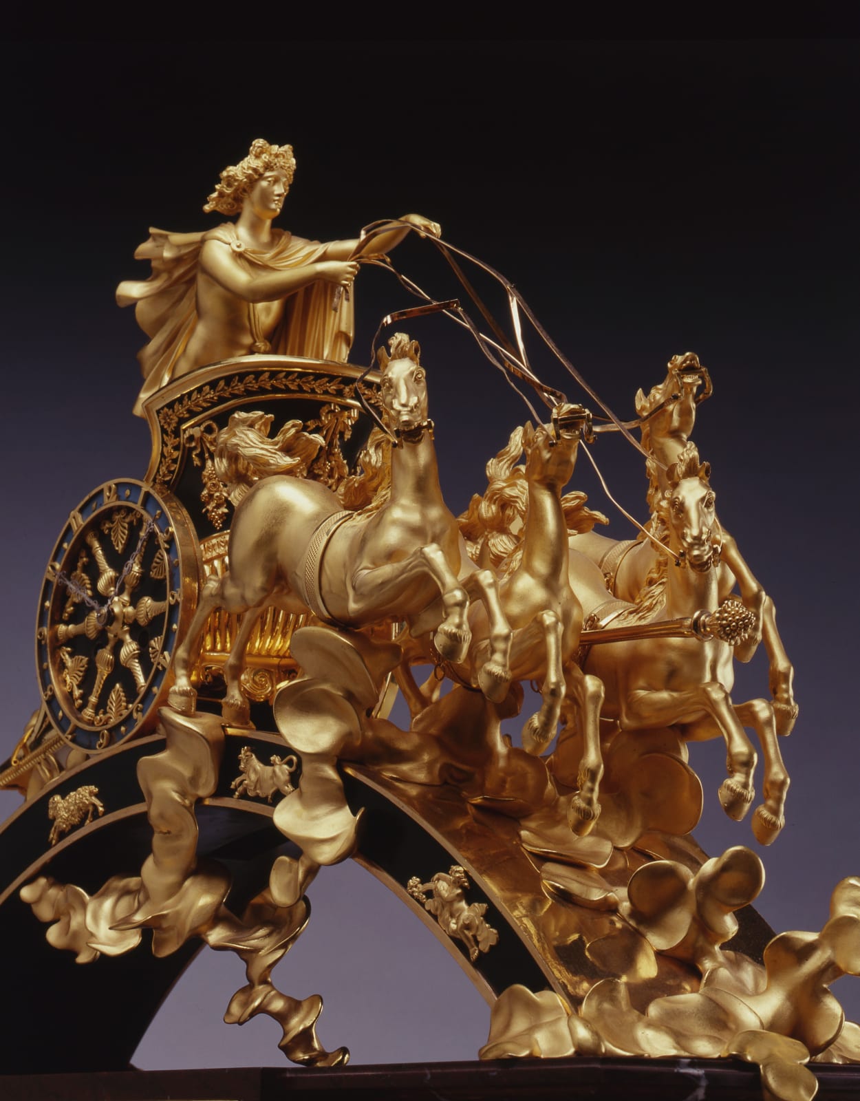 Pierre-Philippe Thomire, An Empire chariot clock, representing Phaeton’s flight in the sun’s chariot across the heavens by Pierre-Philippe Thomire, Paris, date circa 1805-10