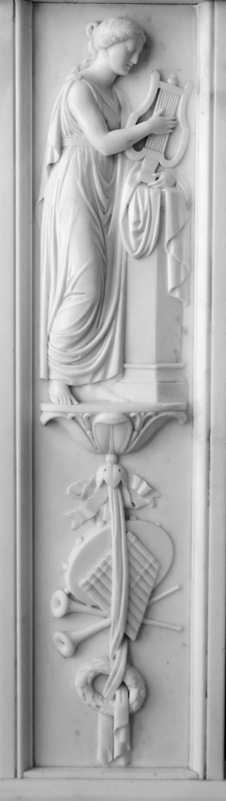 Unknown, An early 19th Century Italian marble fireplace made for the Irish market, Italy, date circa 1810