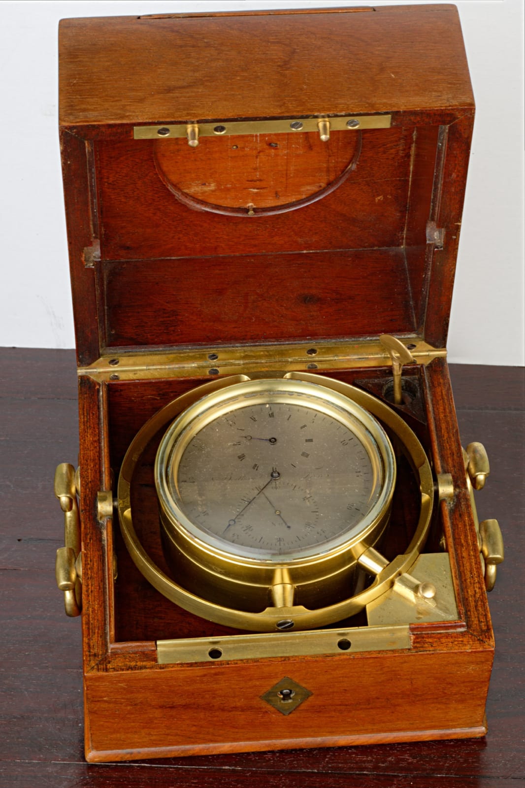 Berthoud Freres, A Louis XVIII two day marine chronometer by Berthoud Frères, Argenteuil, date circa 1818