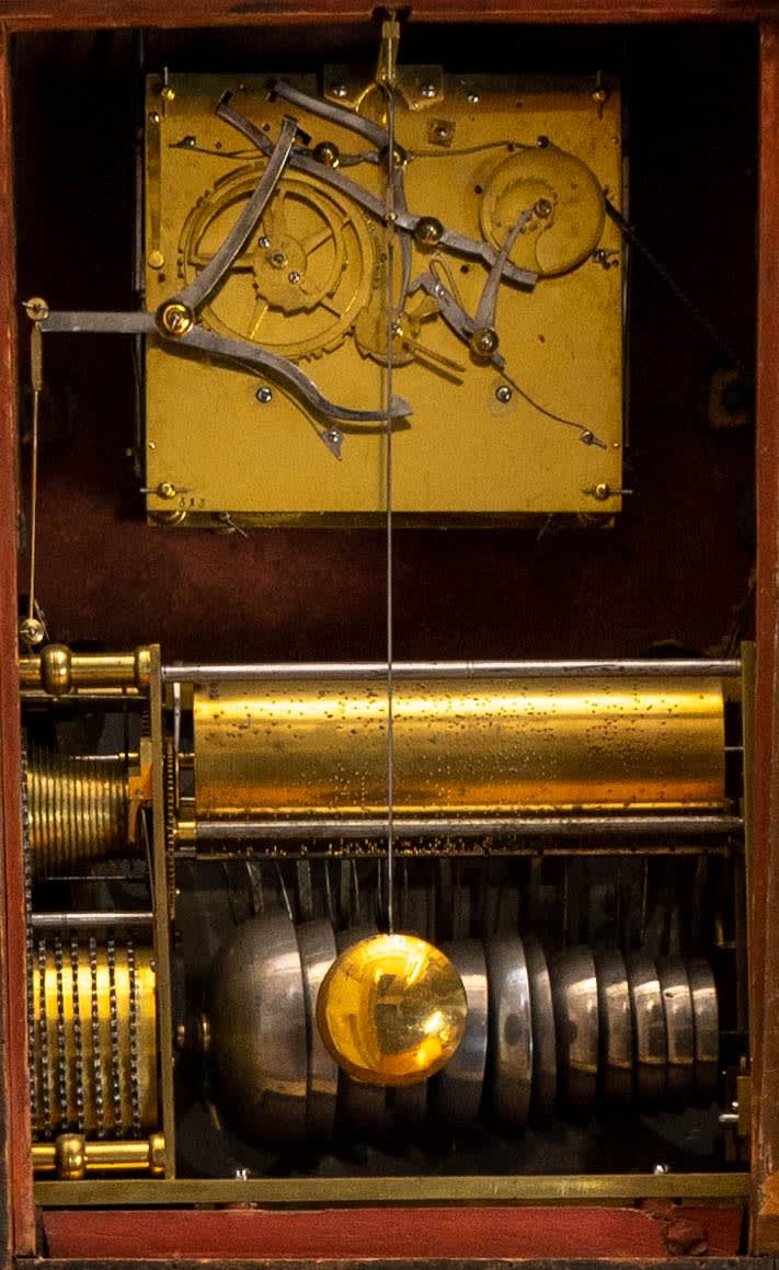 Devaux à St Diez, Late Louis XV Grand Cartel with musical movement, circa 1770