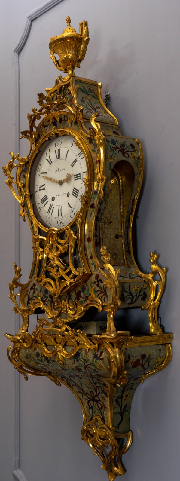 Devaux à St Diez, Late Louis XV Grand Cartel with musical movement, circa 1770