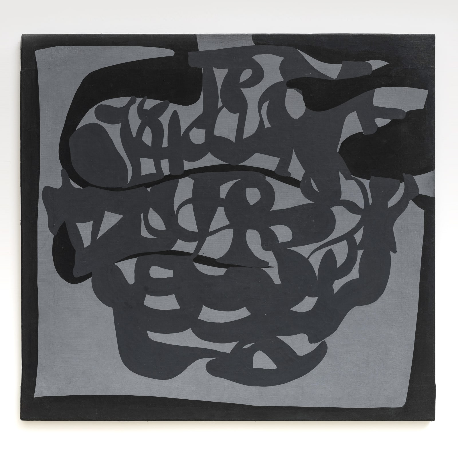 Carla Accardi, Grigio Nero [Grey Black], 1961