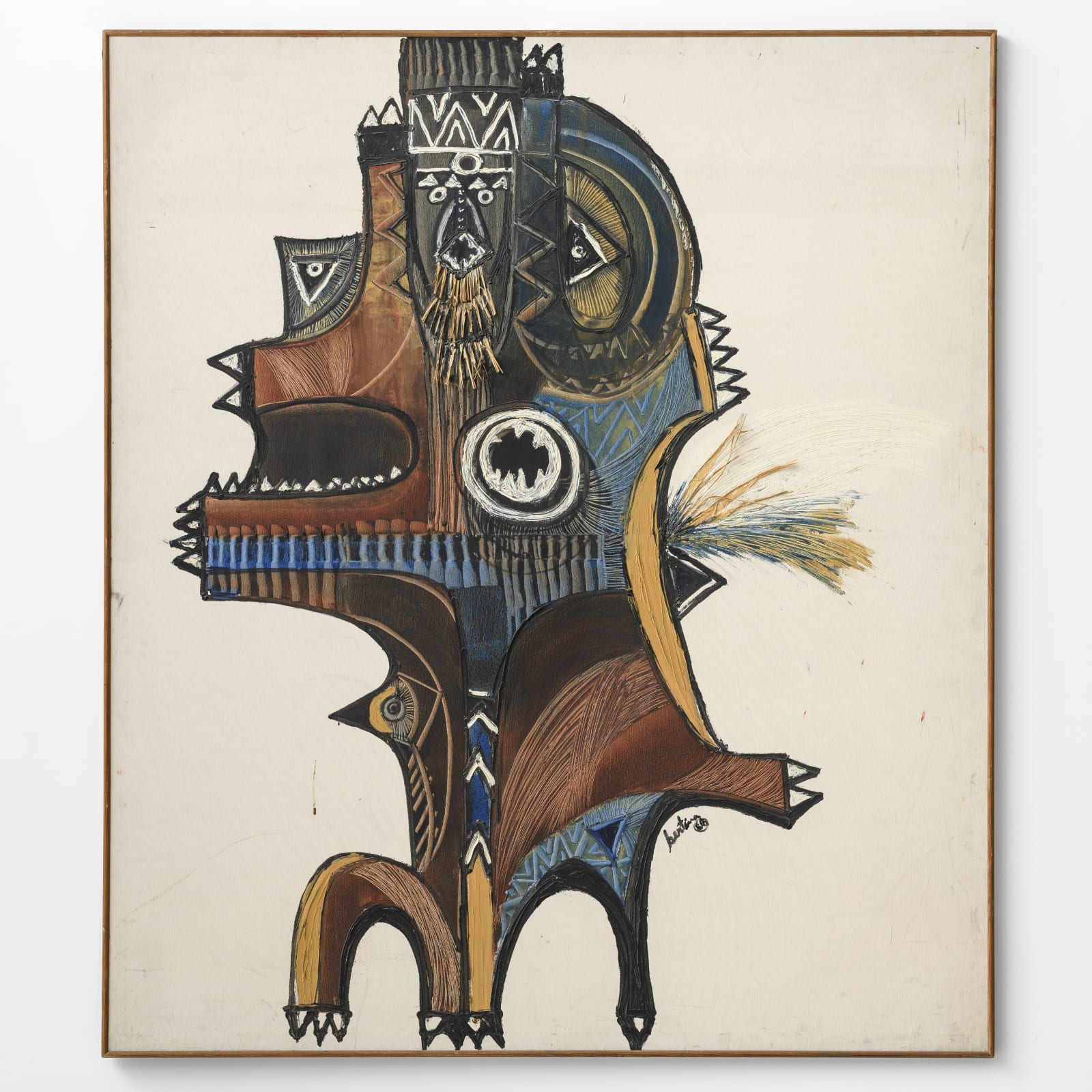 Bertina LOPES, Totem, 1968
