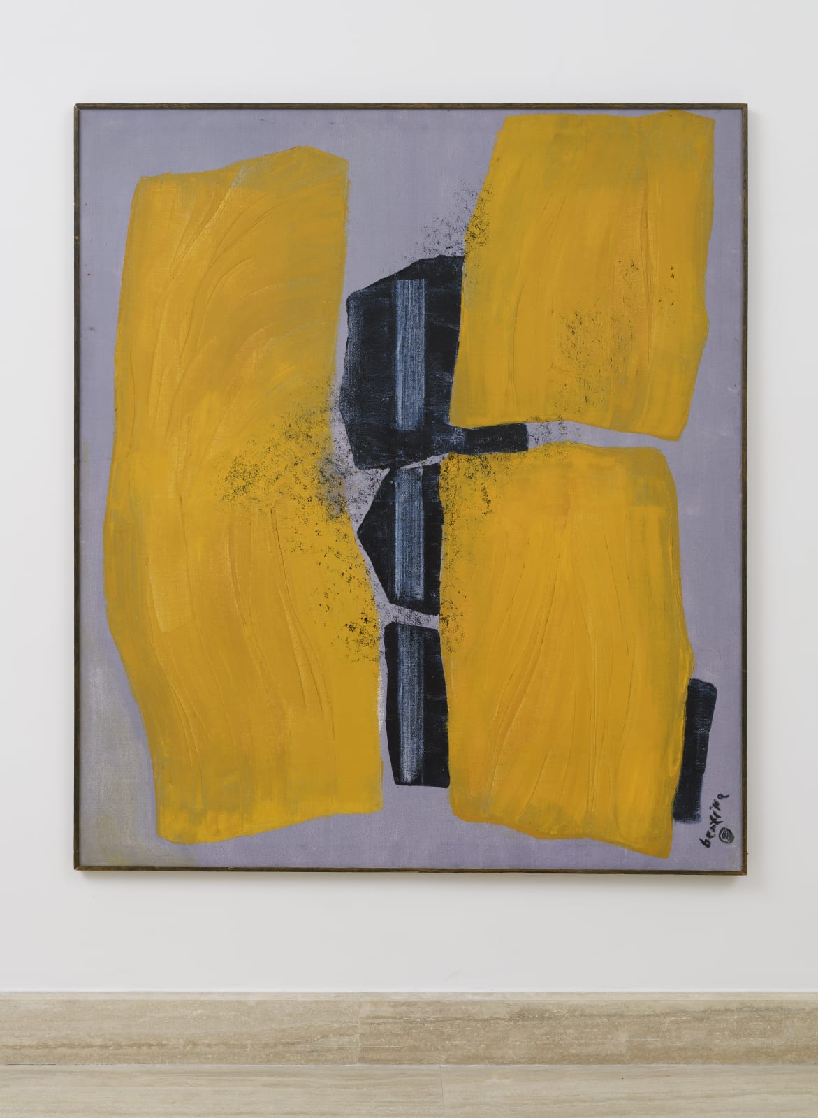Bertina LOPES (1924 - 2012) Punti di riferimento.. I tre momenti: nascita, vita, morte (Landmarks. The three moments: birth, life, death ), 1988