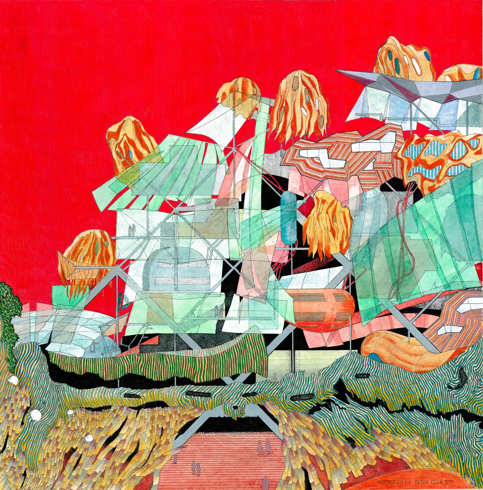 Peter Cook, Filter City, 2020. Copyright The Artist.