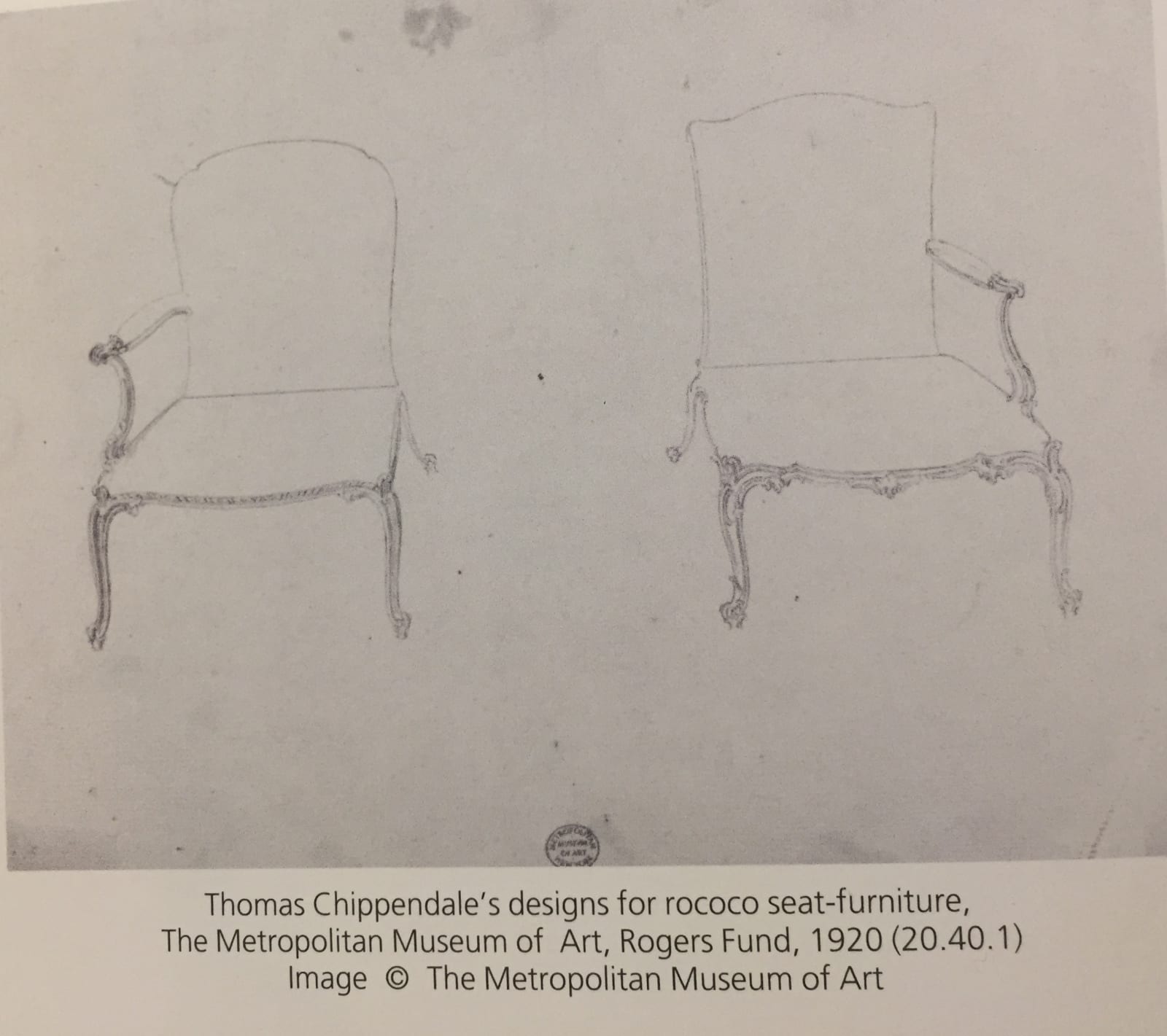 A PAIR OF GEORGE III MAHOGANY ARMCHAIRS, ENGLISH, CIRCA 1760 - 65
