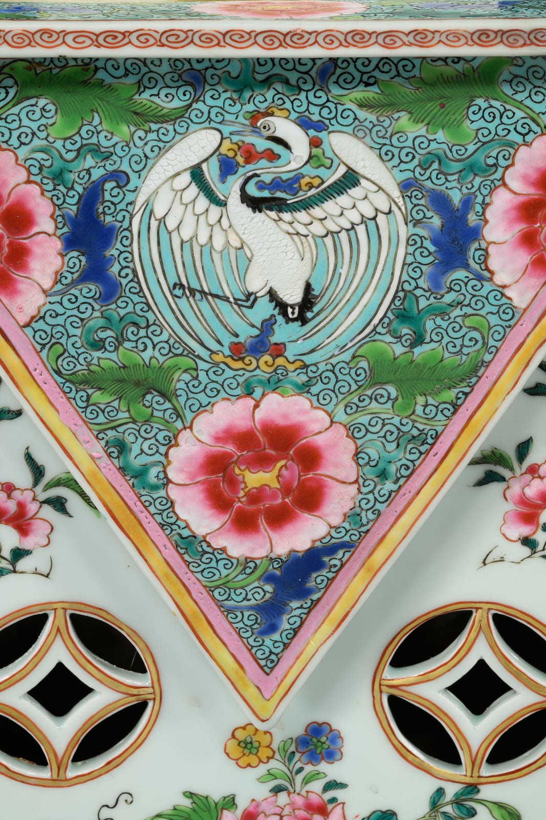 GROUP OF FOUR FAMILLE ROSE FIGURES OF TWO LADIES AND TWO BOYS, CHINA, QING DYNASTY, YONGZHENG (1722 - 35) - QIANLONG PERIOD (1736 - 95), C. 1730 - 40