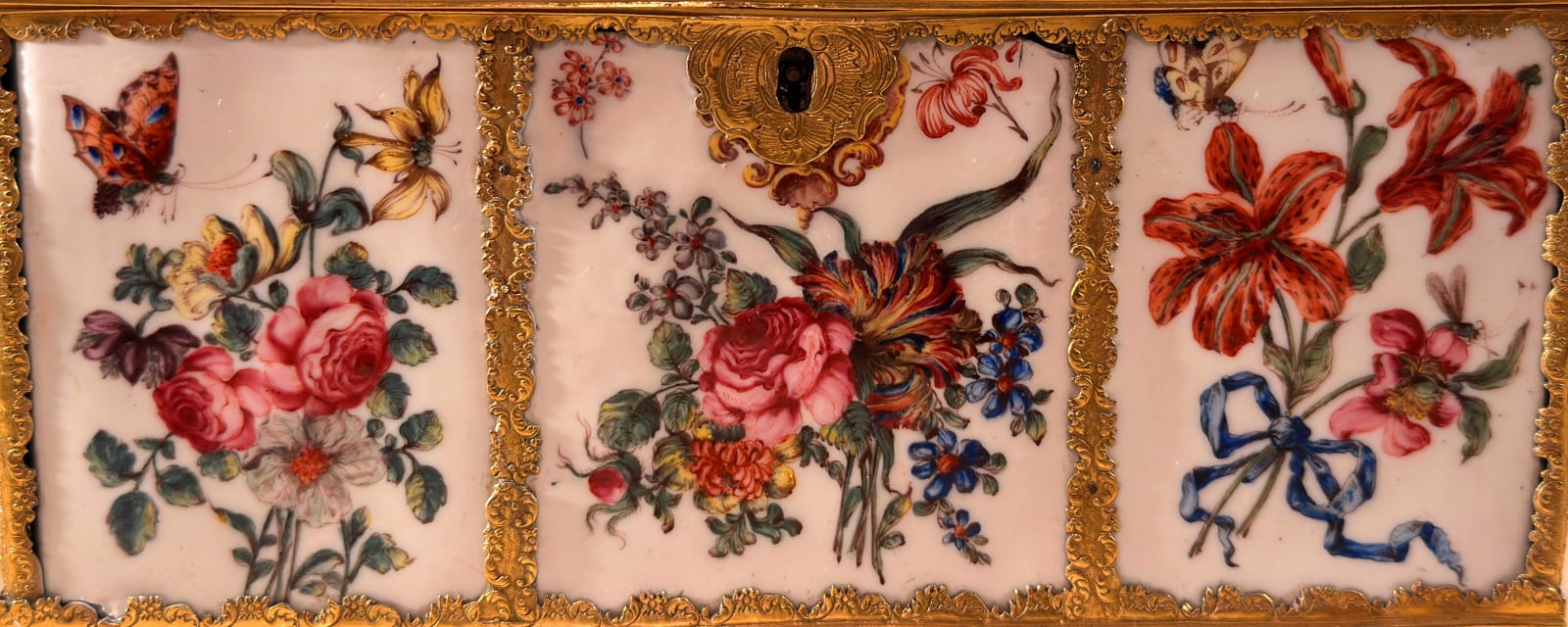 An English Enamel Casket, English, circa 1752-1755