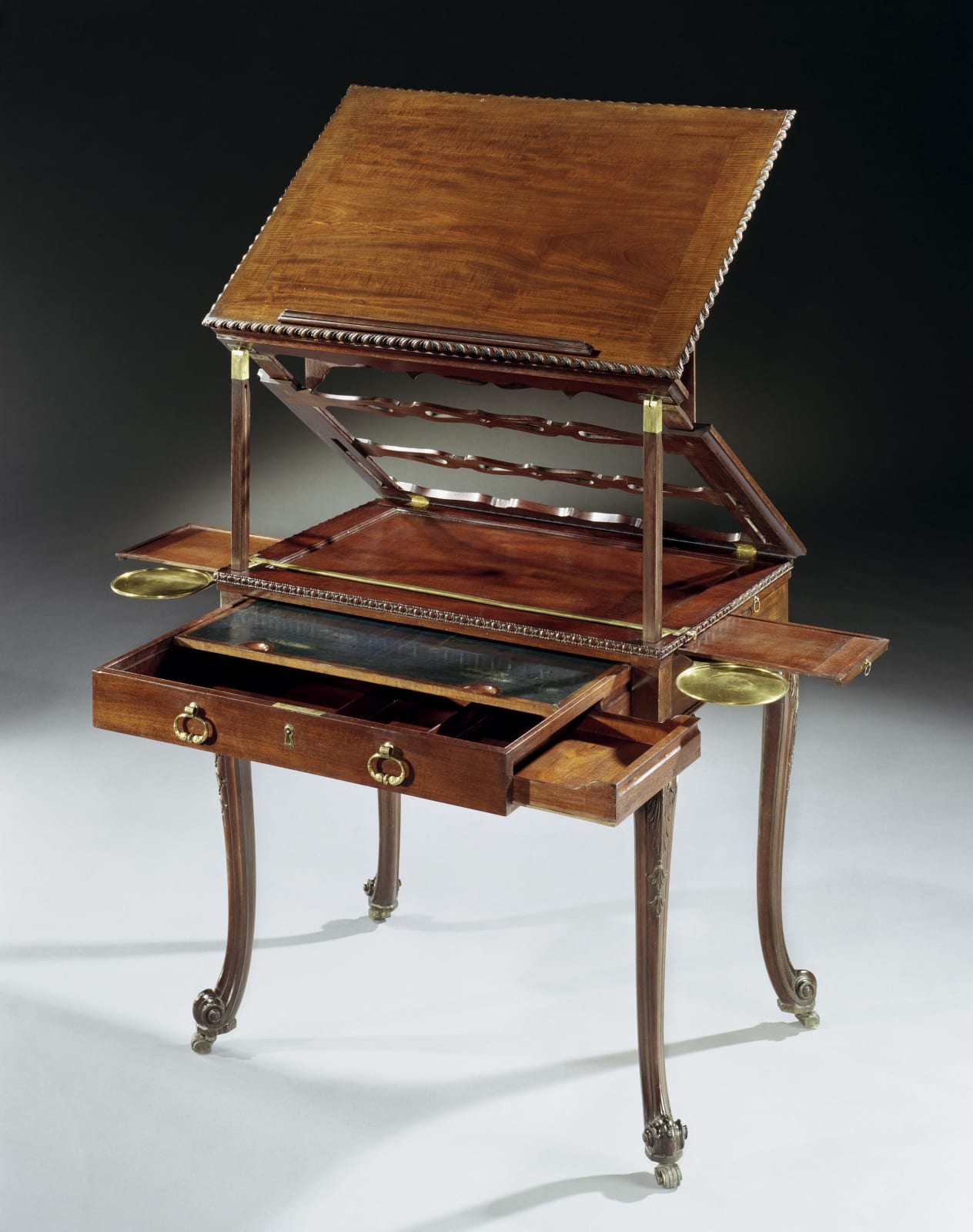 A GEORGE III MAHOGANY ARTIST’S TABLE ATTRIBUTED TO WILLIAM VILE, English, circa 1765