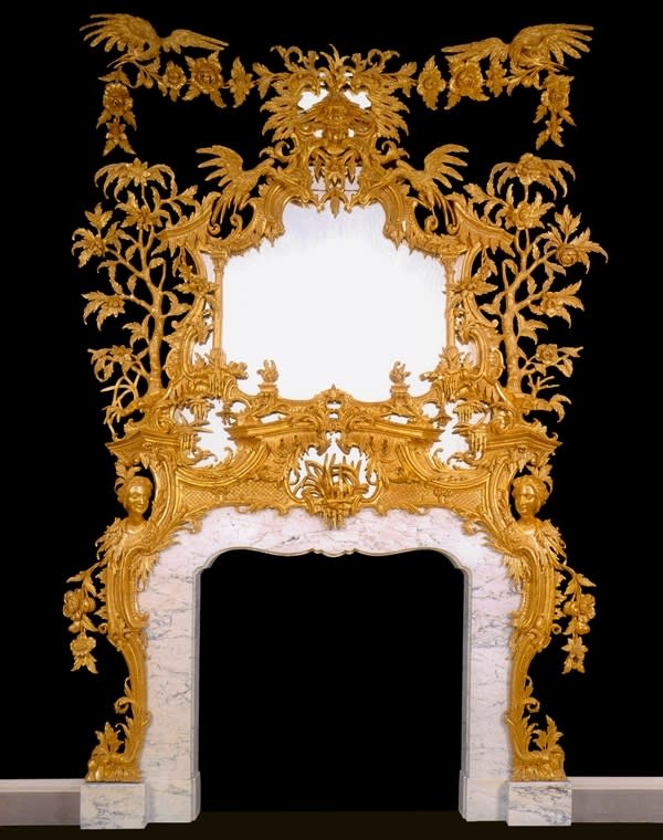 THE STEDCOMBE HOUSE CHIMNEYPIECE, English, circa 1760