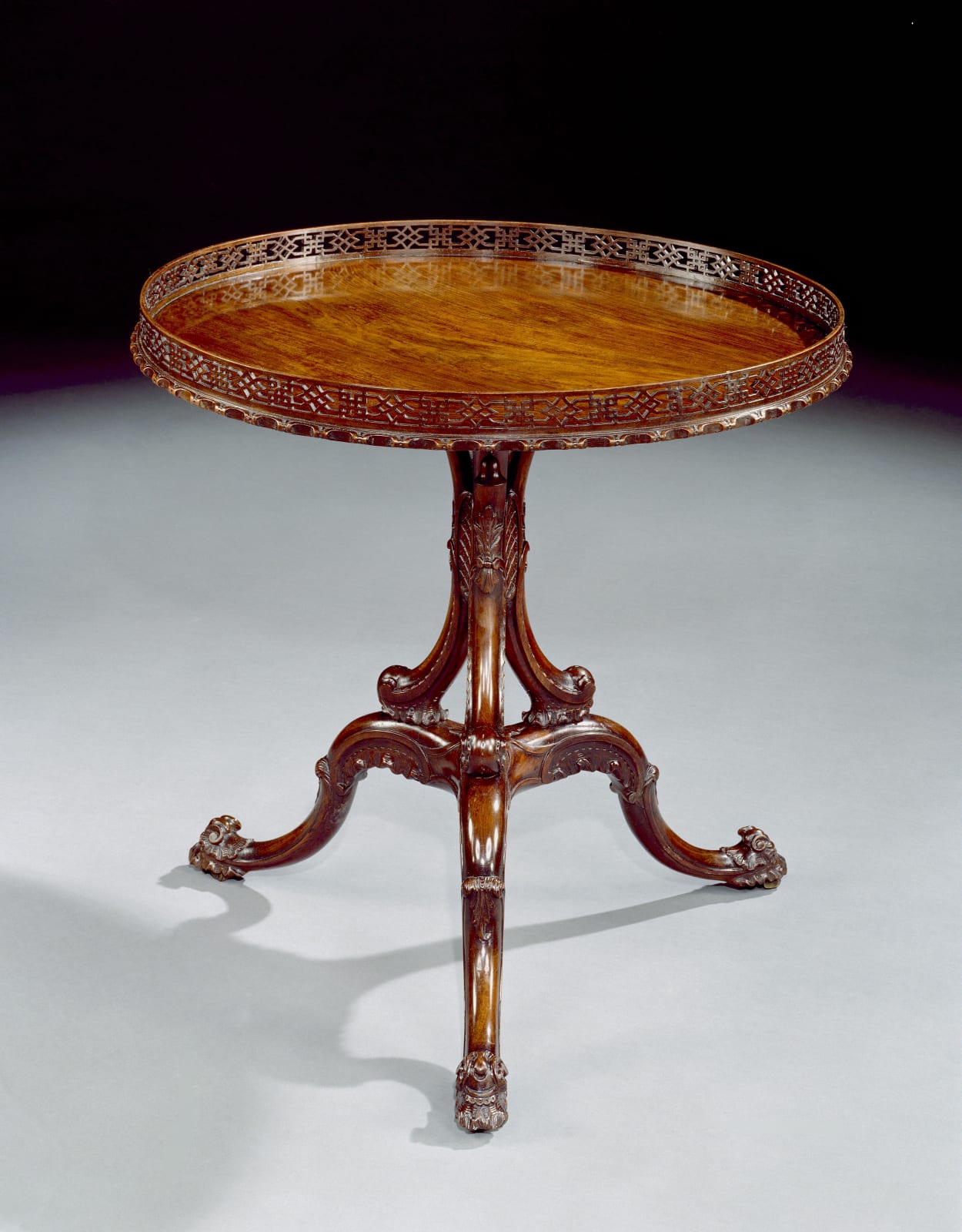 THE ST. GILES HOUSE TRIPOD TABLE, English: circa 1760