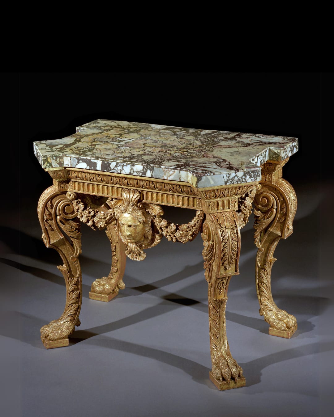 A GEORGE II SIDE TABLE, English, circa 1740