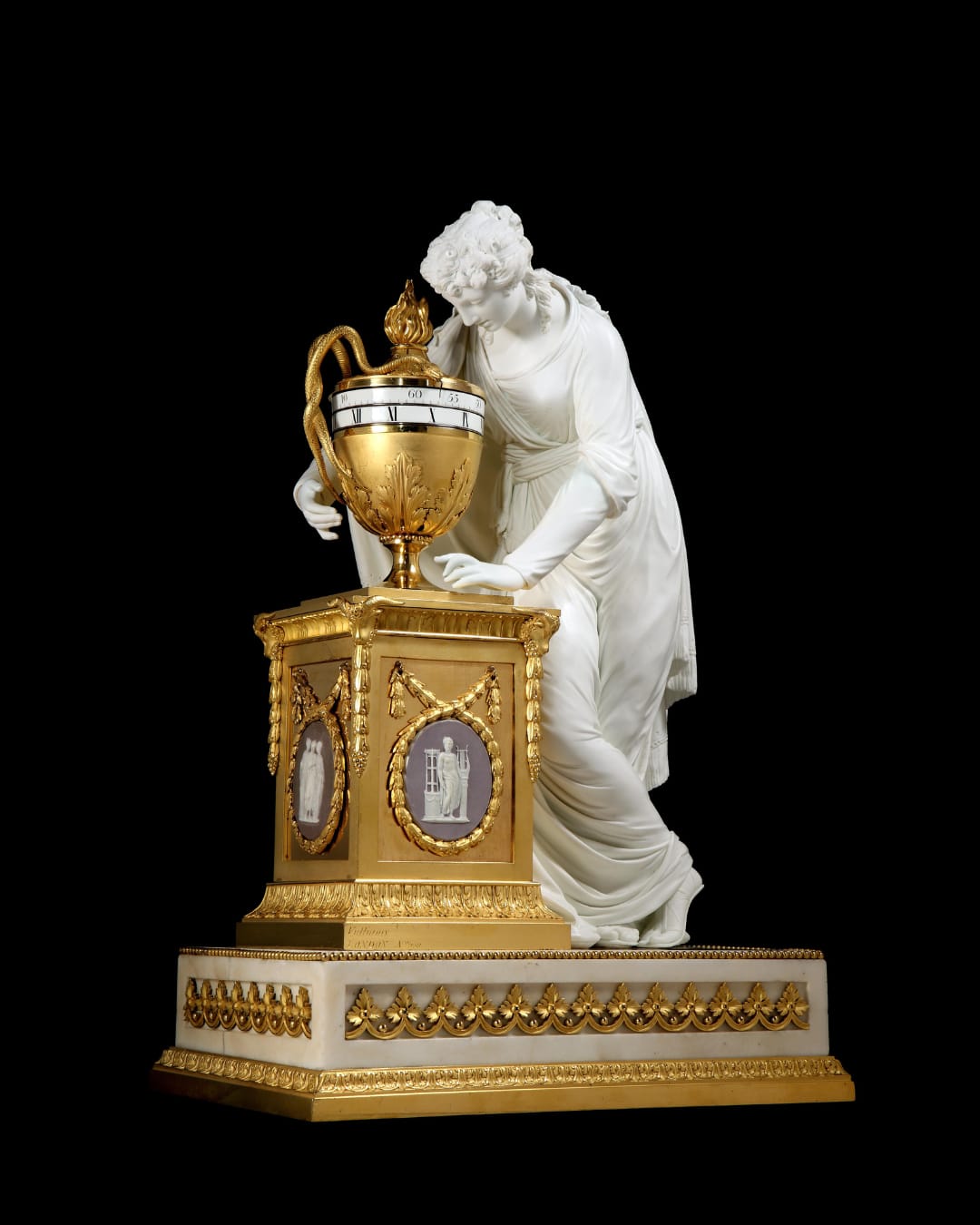 A GEORGE III TIME PIECE BY BENJAMIN VULLIAMY NO. 228, English, circa 1790