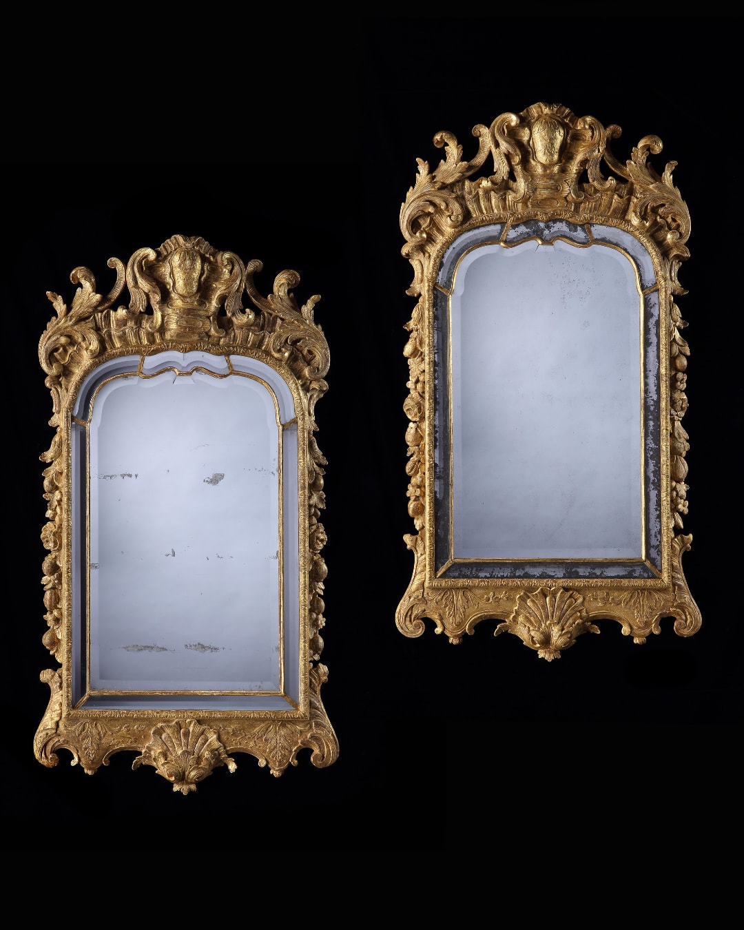 THE LERCHENBORG CASTLE MIRRORS, English, circa 1730