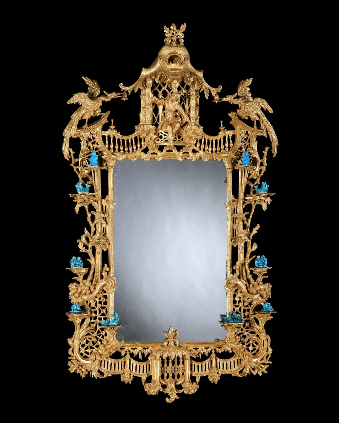 THE DAISY FELLOWES MIRROR, English, circa 1770