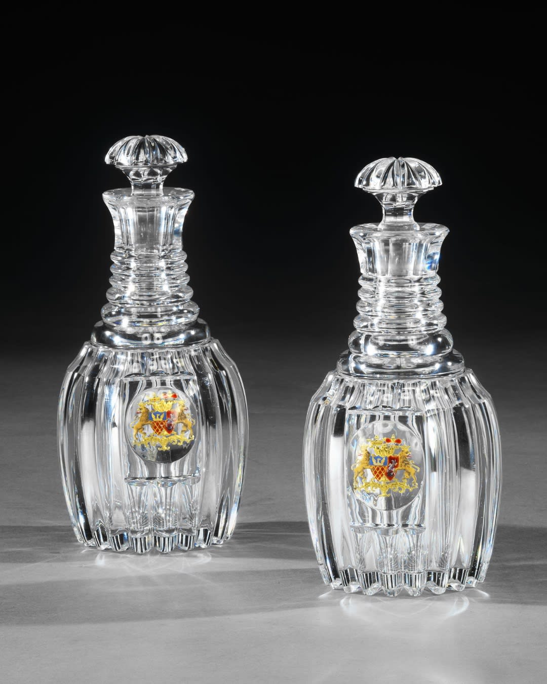THE NARYSHKIN CZETWERTYNSKA DECANTERS, Russian, circa 1815