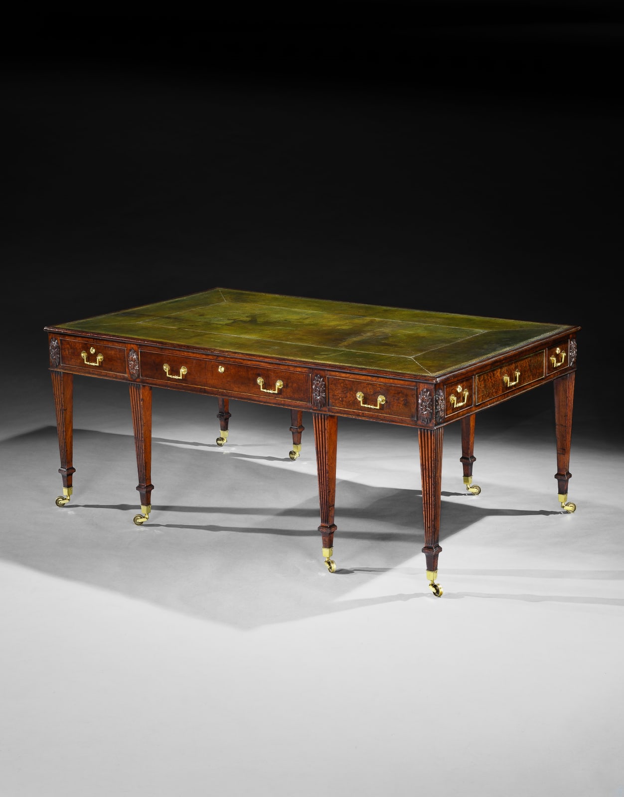 THE GLYMPTON PARK WRITING TABLE, English, circa 1790