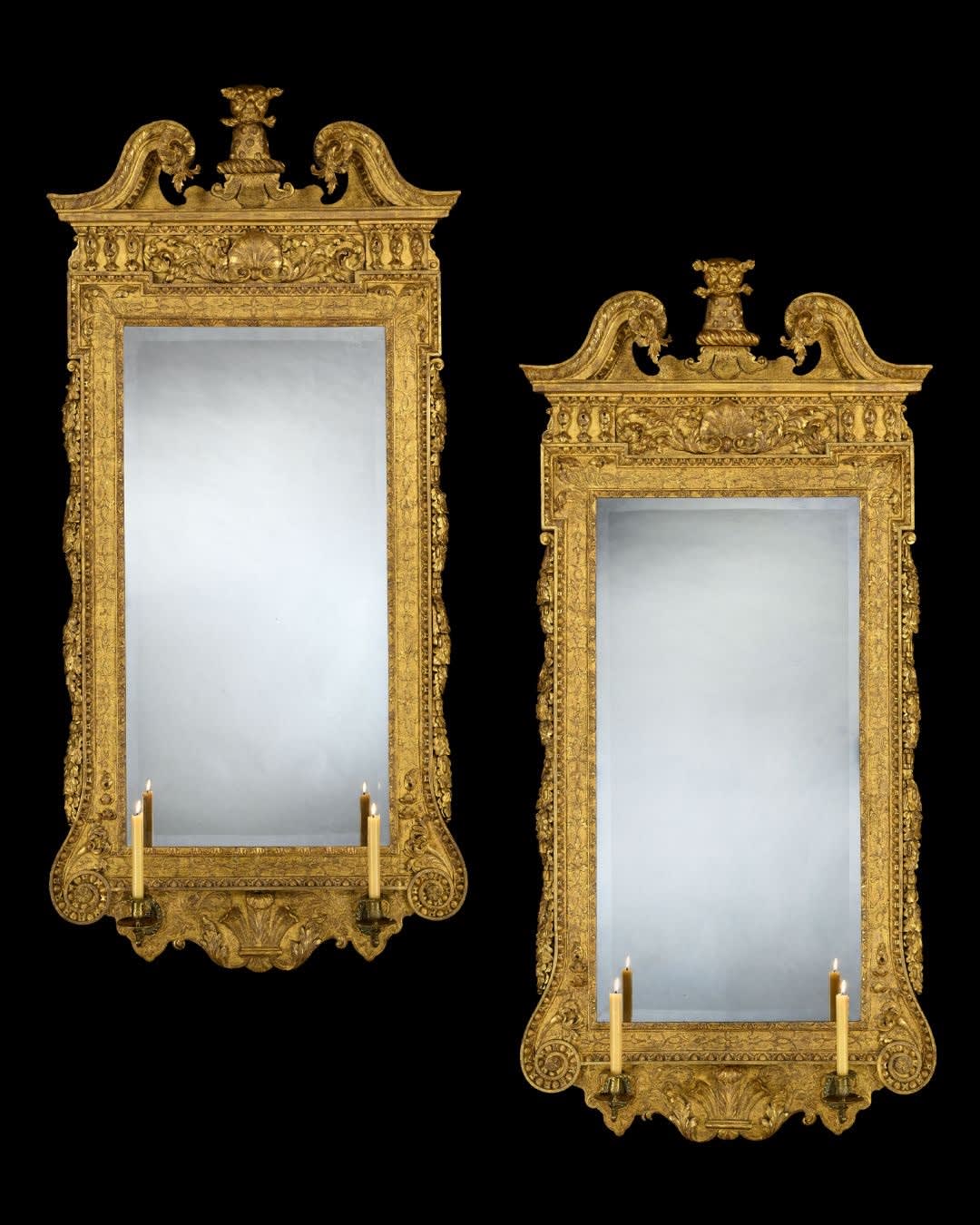 THE GETTY MIRRORS, English, circa 1725