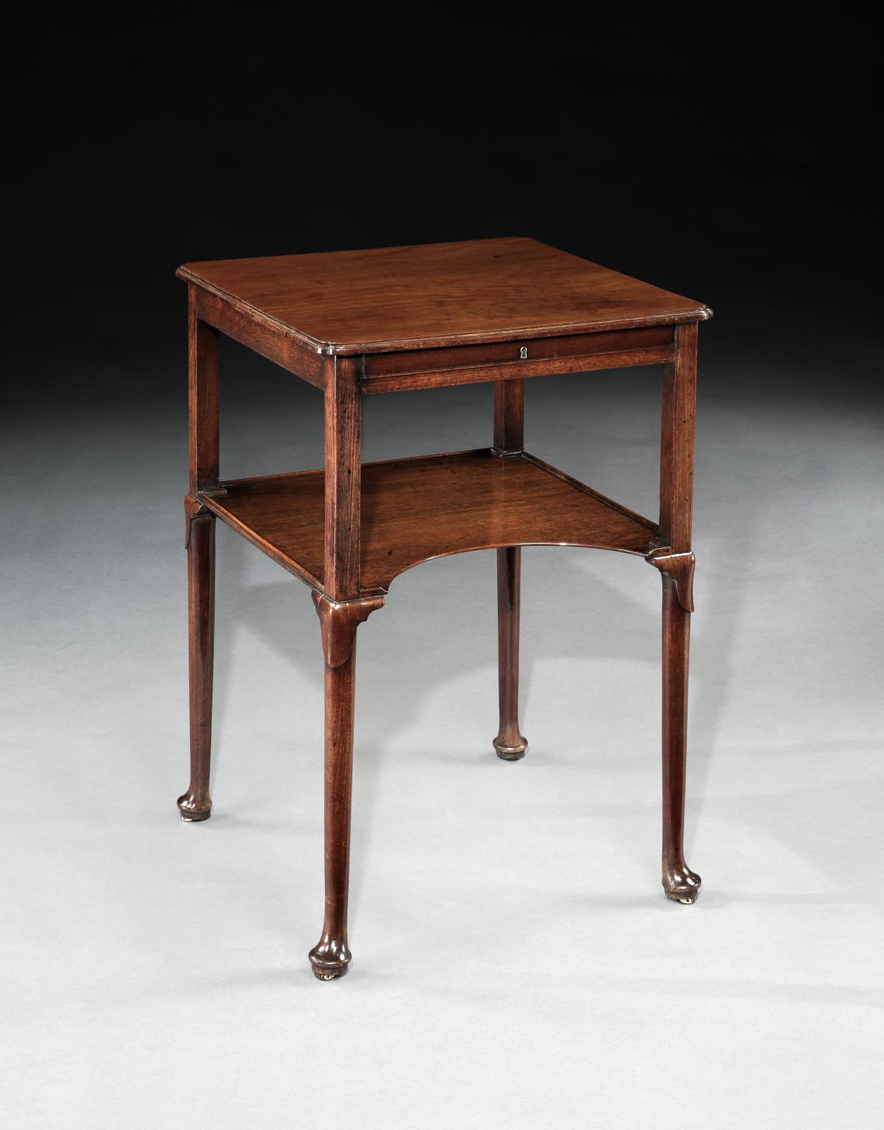 A GEORGE II MAHOGANY OCCASIONAL TABLE, English, circa 1750