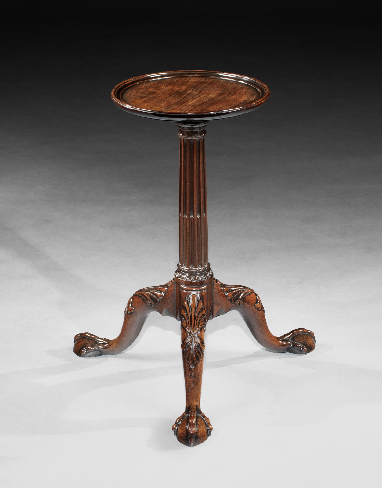 THE SAMUEL MESSER KETTLE STAND, English, circa 1755
