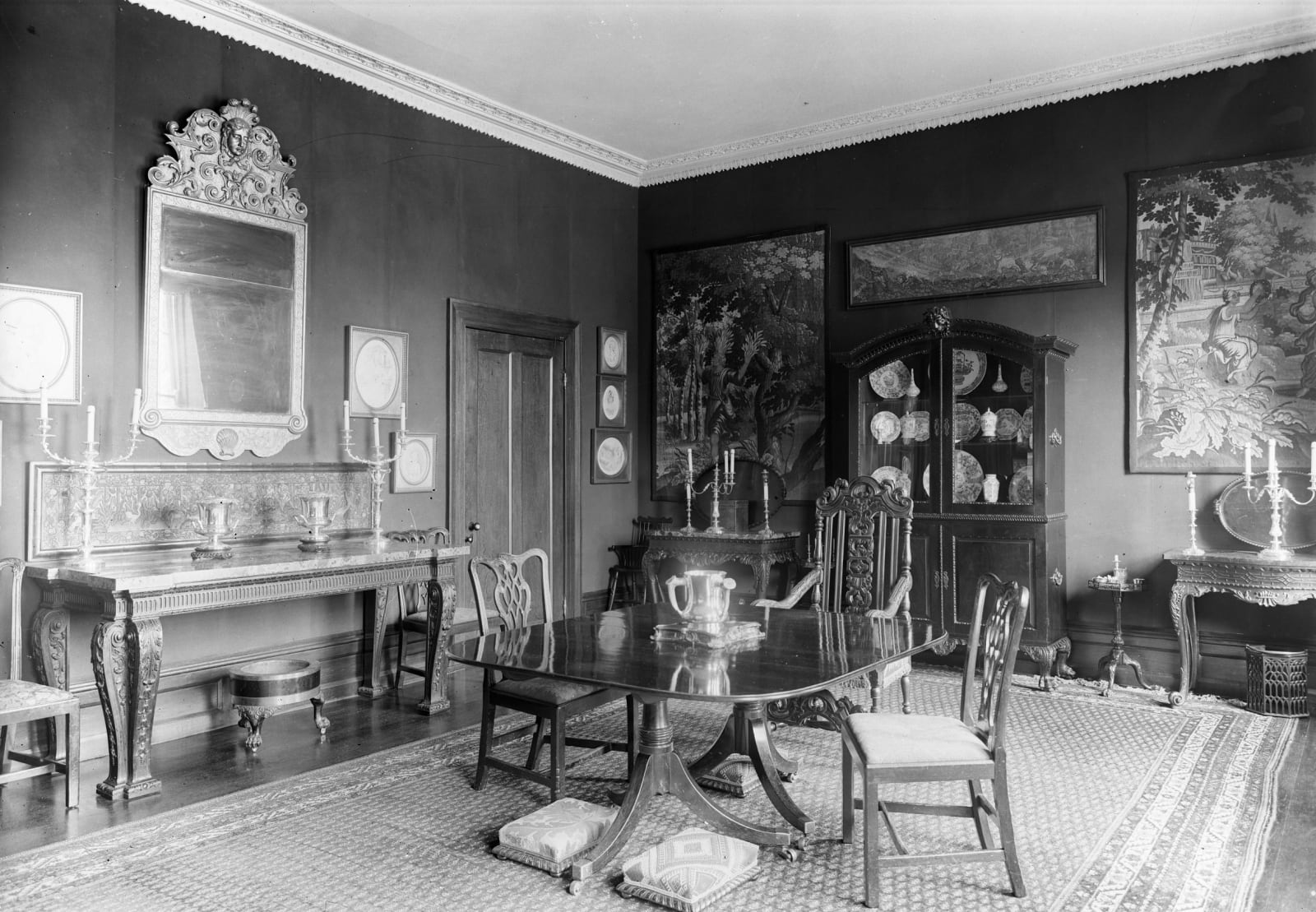 THE PERCIVAL GRIFFITHS LINEN PRESS , English, circa 1750