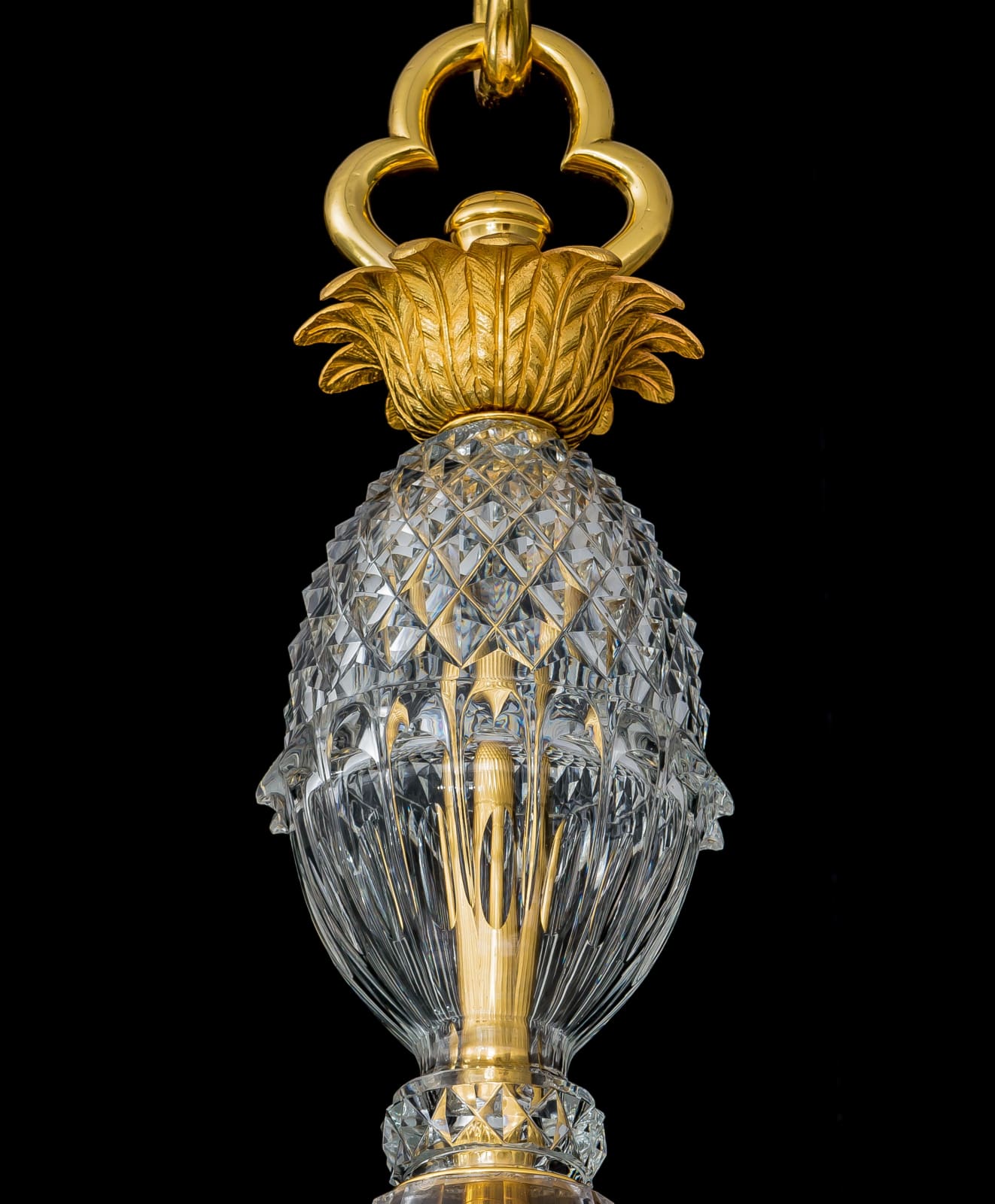 A GEORGE III CHANDELIER ATTRIBUTED TO WILLIAM PARKER, English, circa 1795